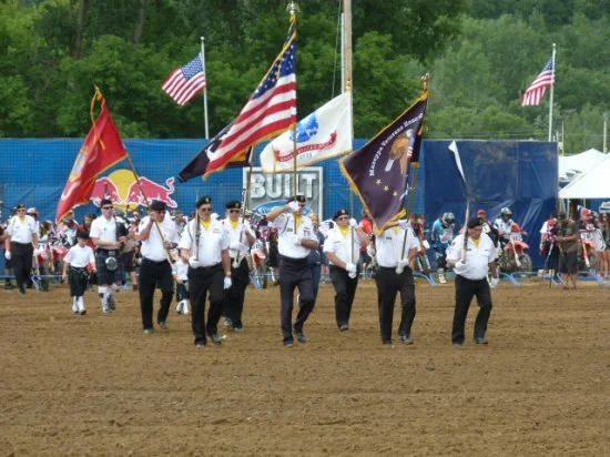 Mazeppa Honor Guard Opening Ceremony Spring Creek National Motocross..JPG