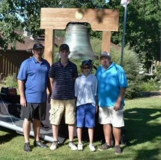 C Flight 3rd Place winners Paul, Jack, Max & Mark Blaisdell