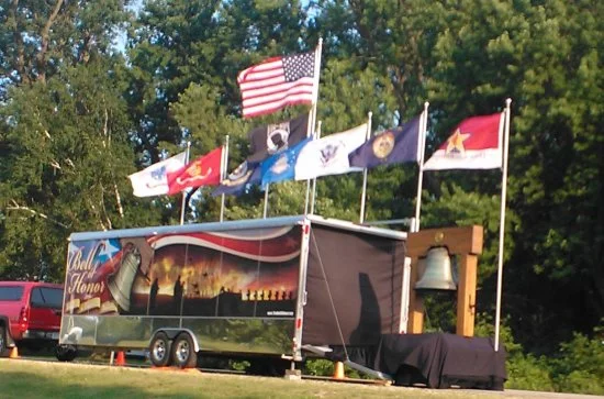 Bell of Honor at Wanamingo Field of Flags