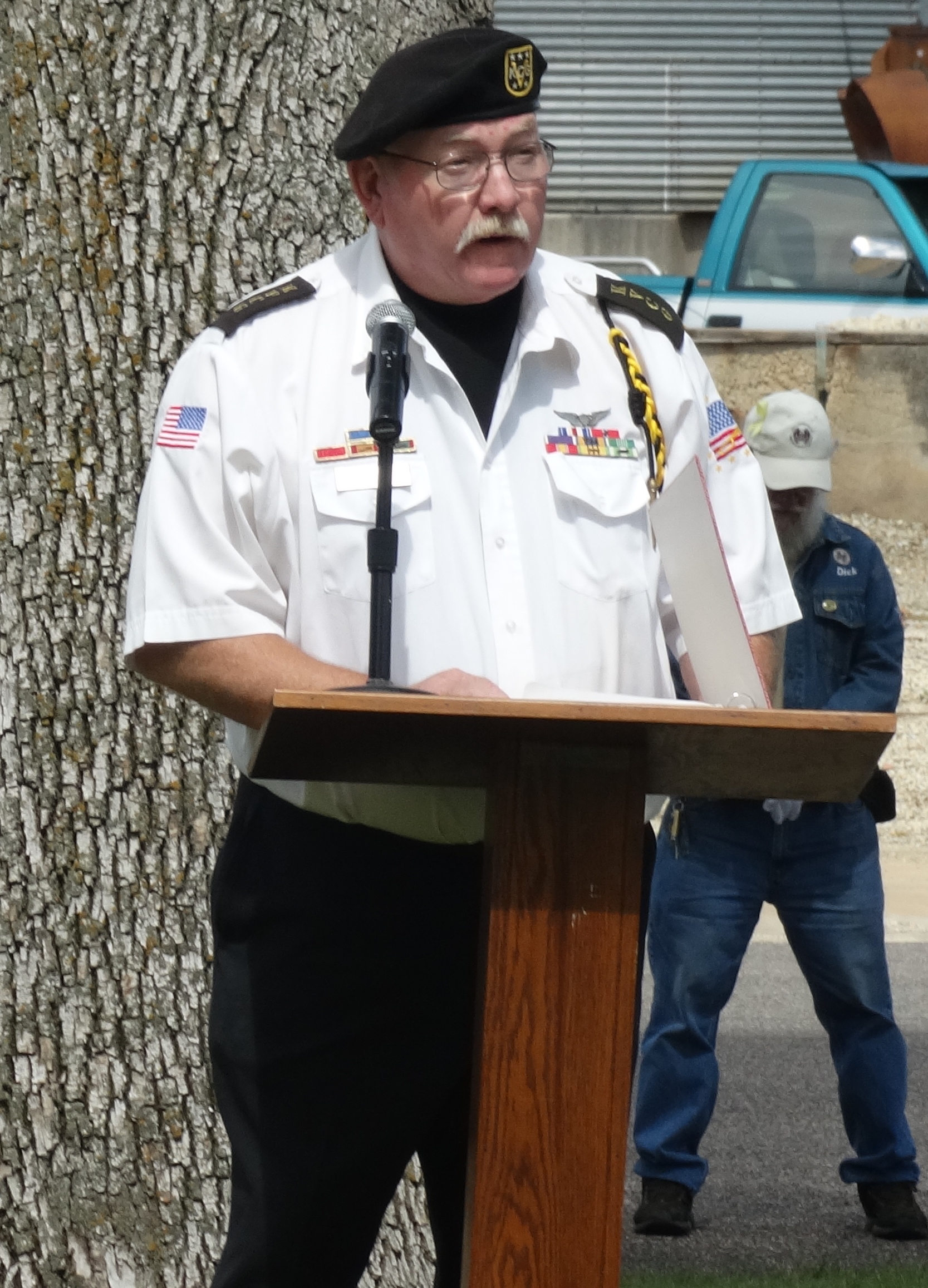 Reading of the names was done by Mac MacDonald