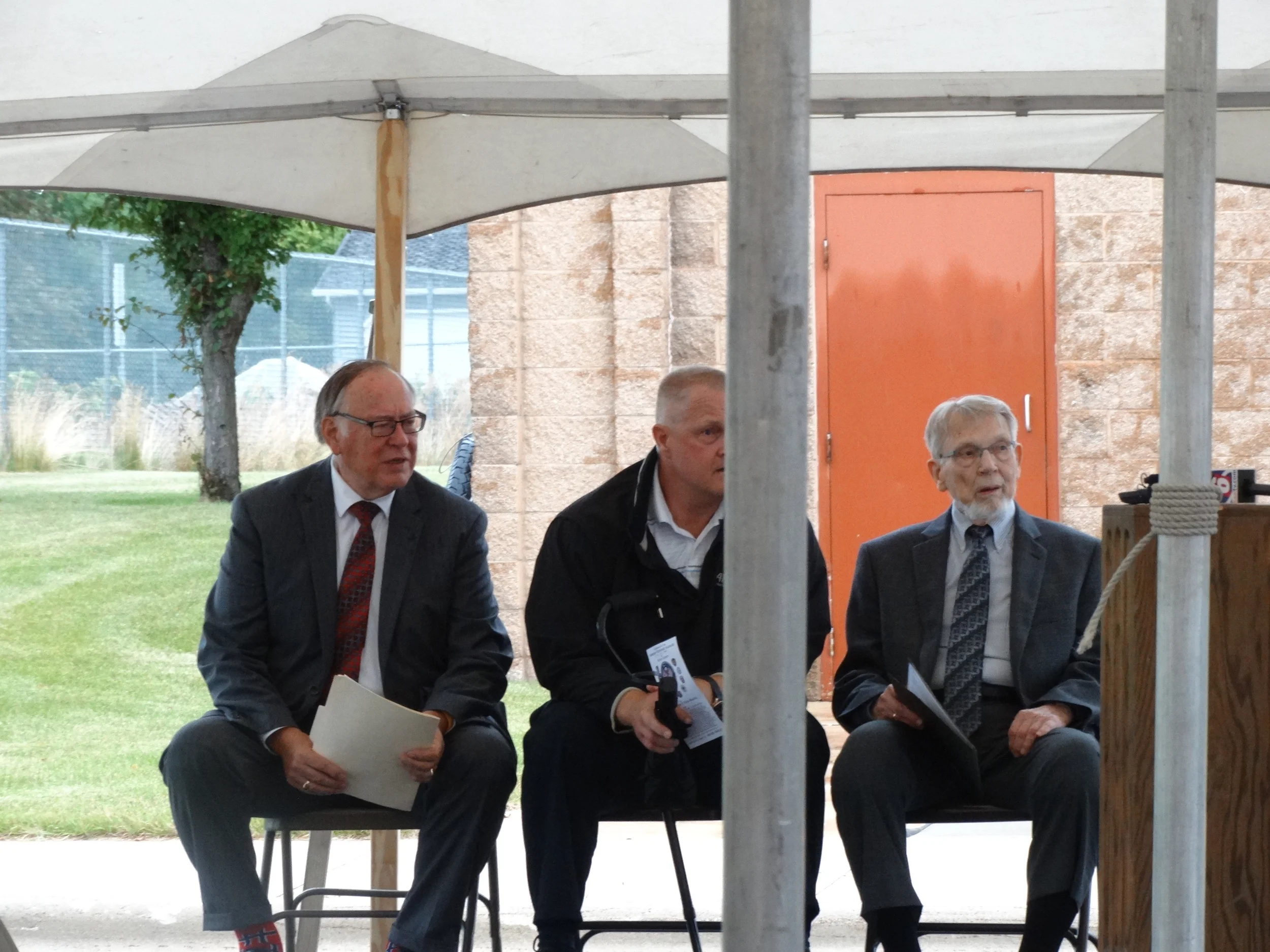 Invocation by Rev. Curtis Johnson (r) 