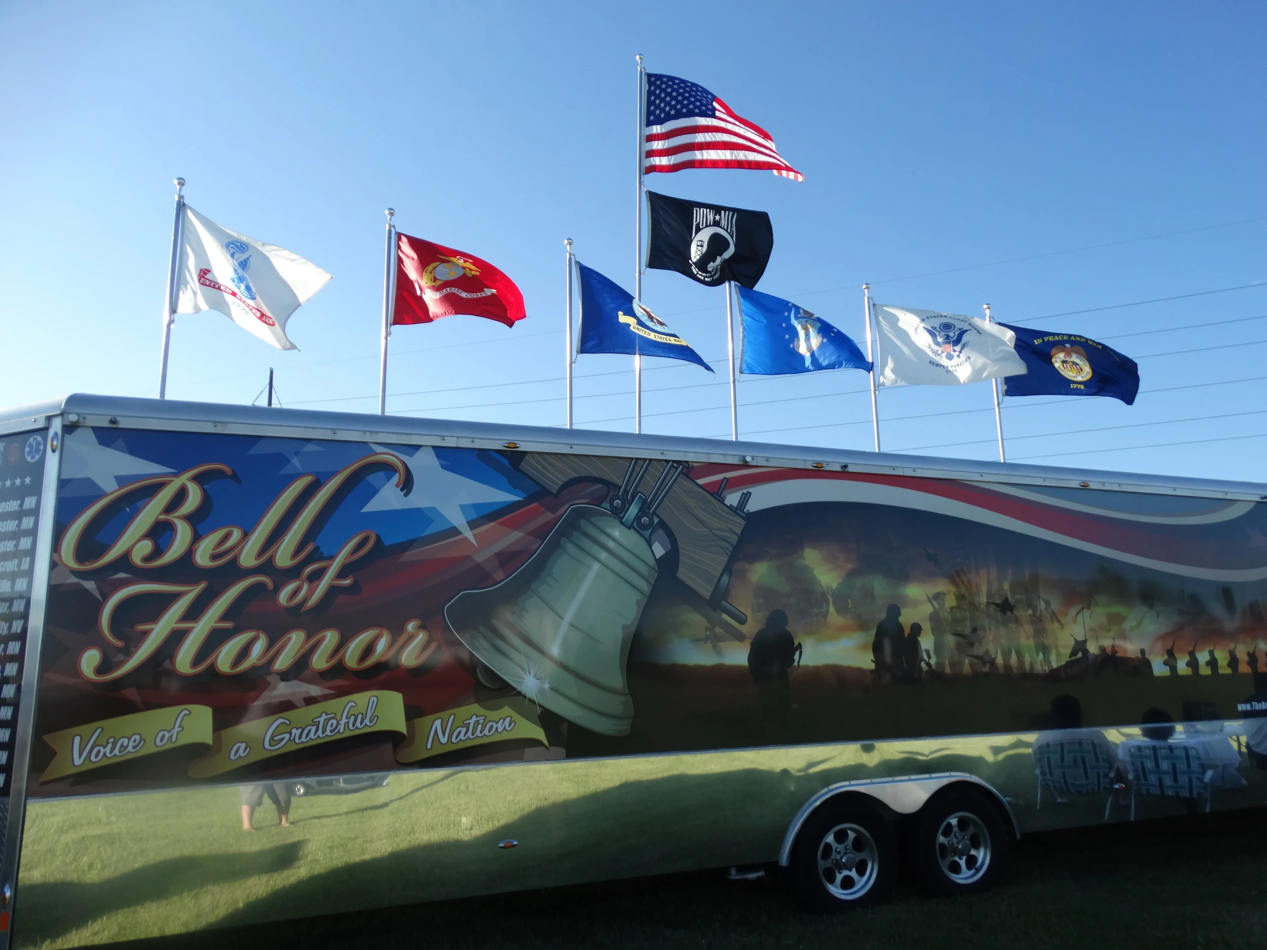 Bell of Honor - tolled 7 times