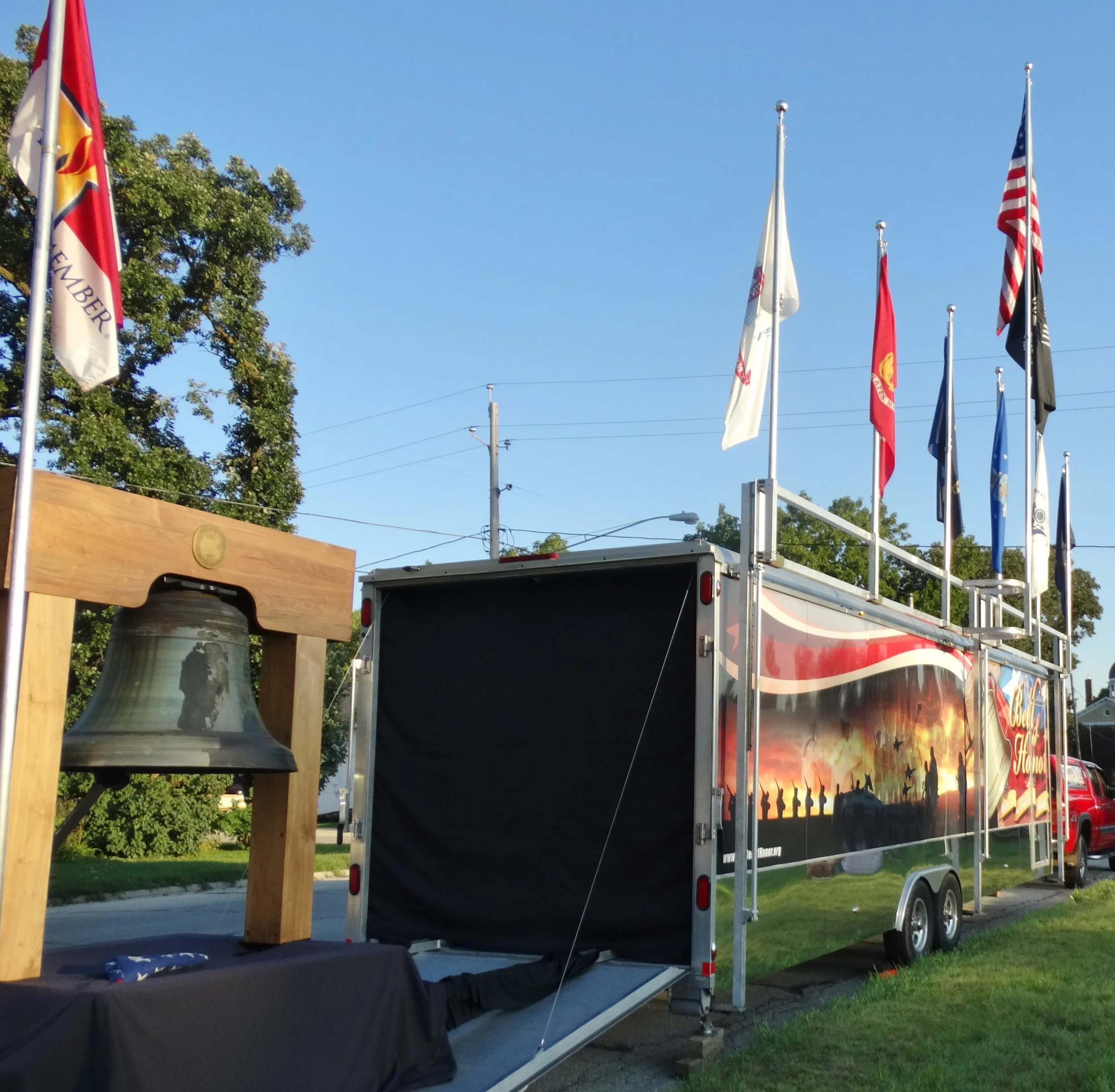 Bell of Honored tolled seven times