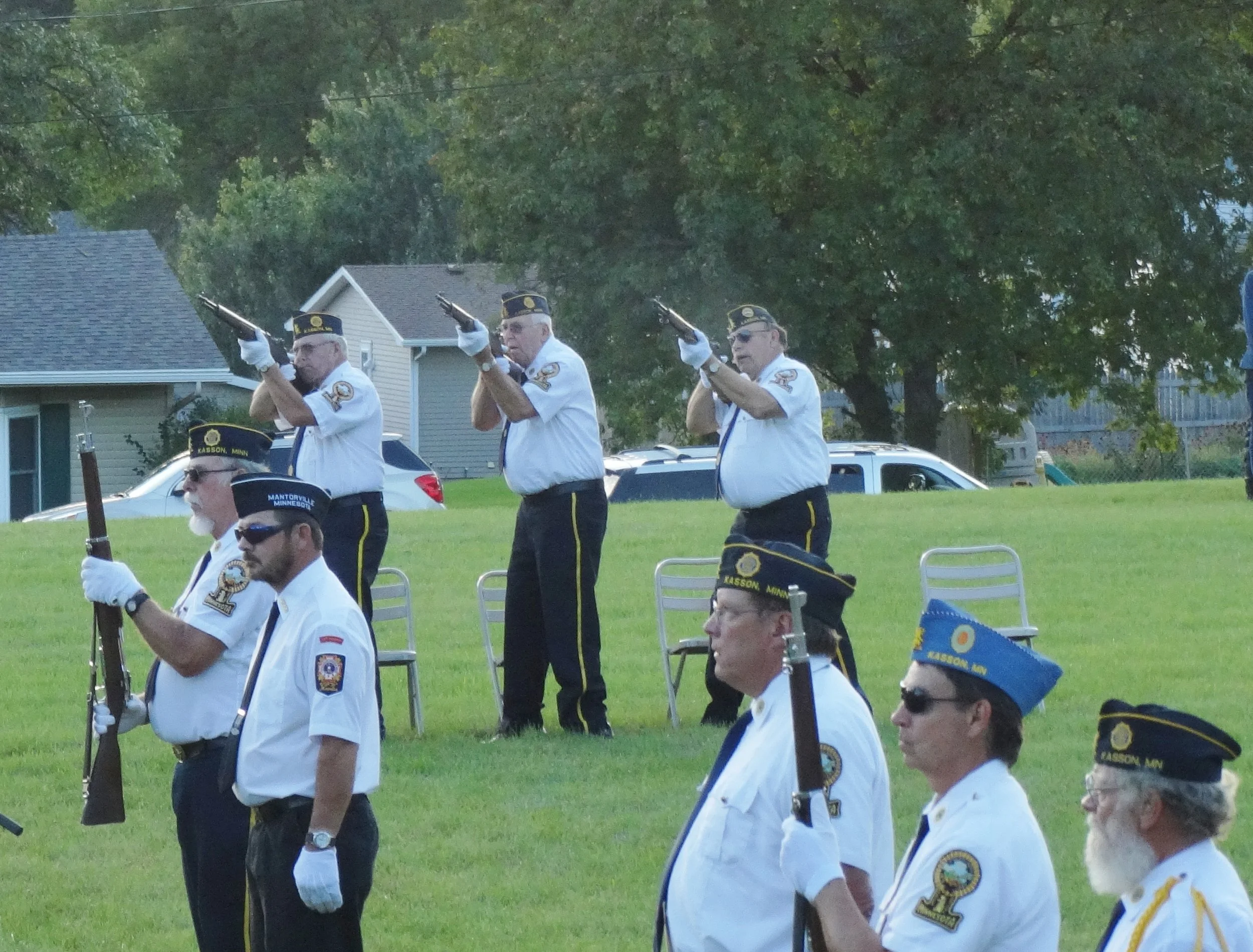 Veterans Salute Volley of Three