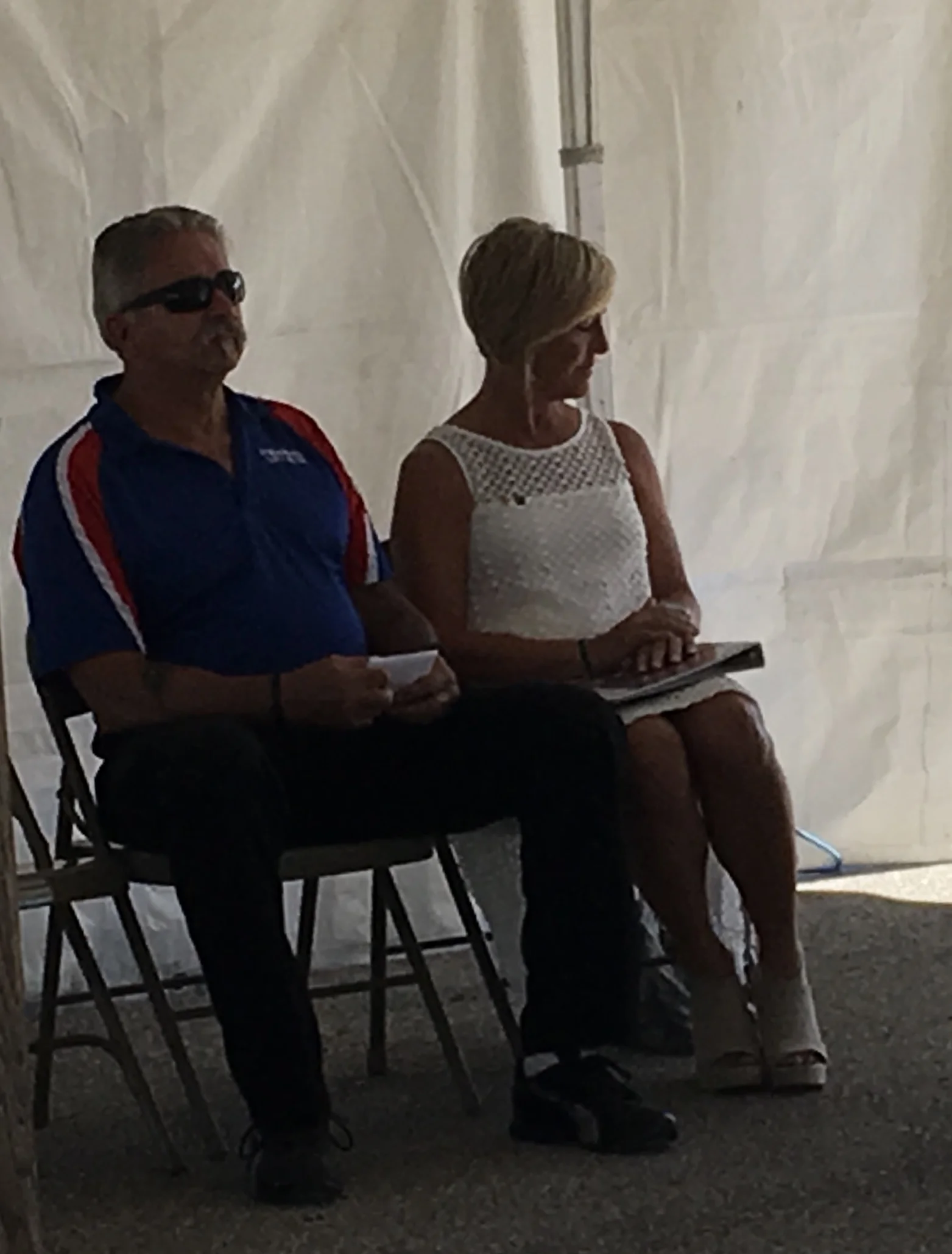 Speaker: Noala Fritz (Gold Star Mother) accompanying the “Remembering Our Fallen” display