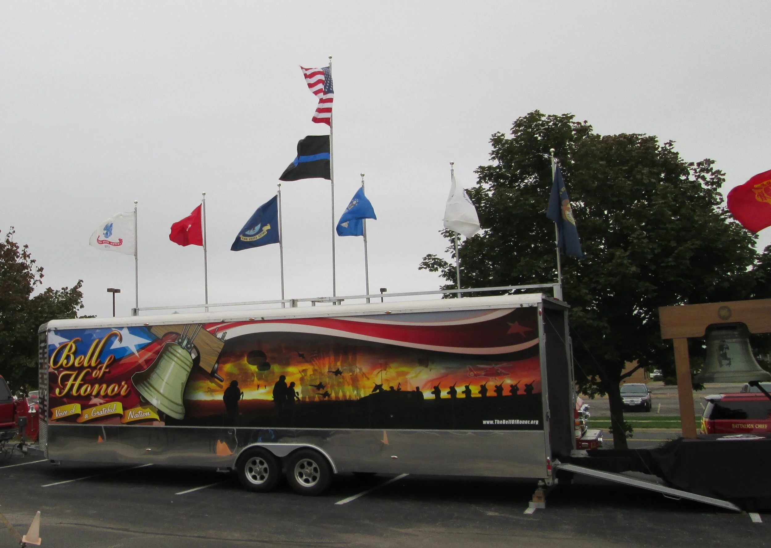  Bell of Honor participated in Program following parade 