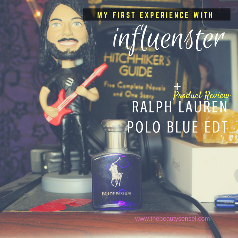 My First Experience w/ Influenster + Review of the Ralph Lauren Polo Blue EDP 