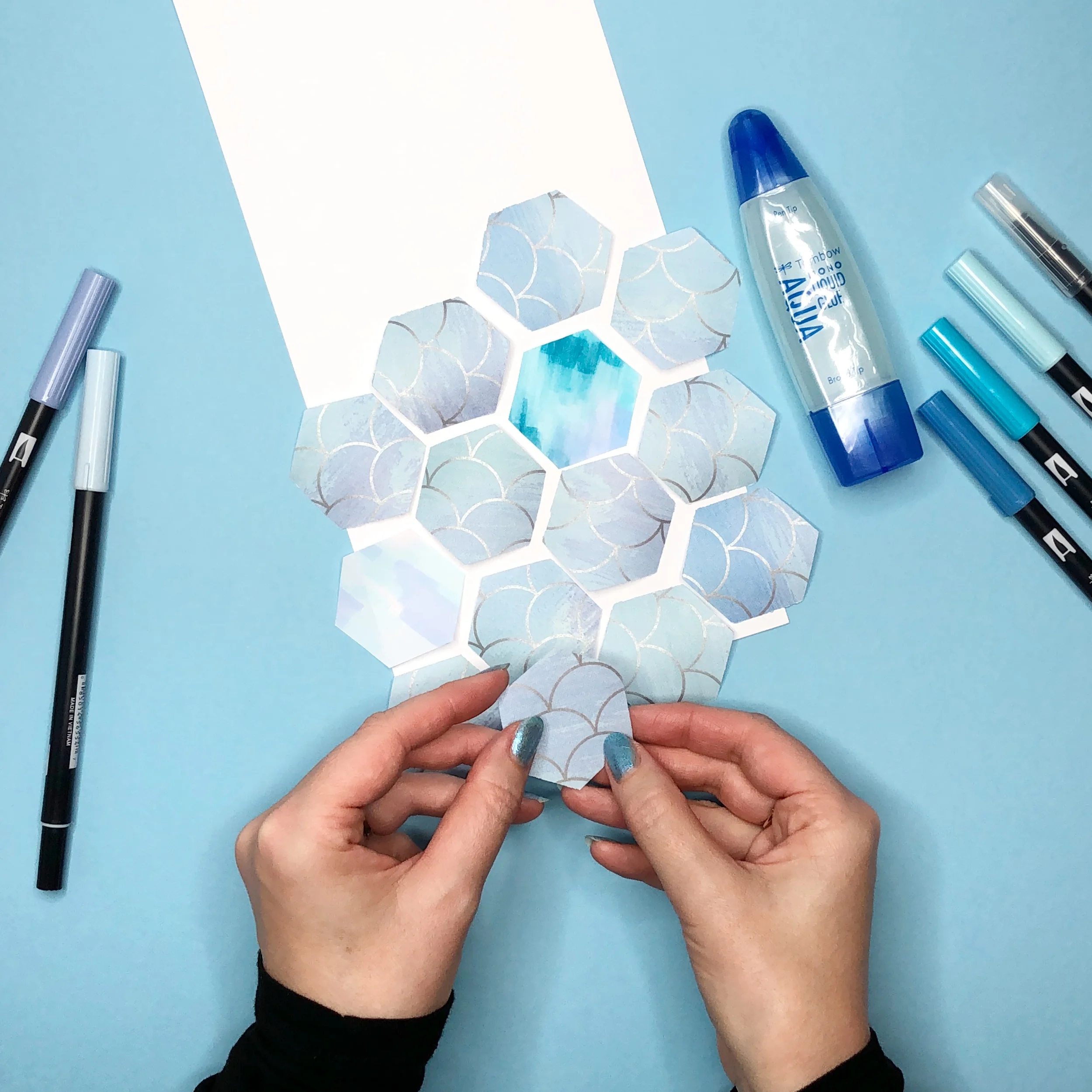 Modern Découpage — Brown Paper Bunny Studio