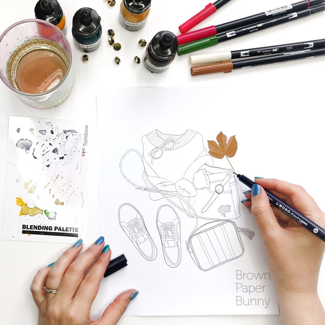 Fashion Illustration Coloring Book