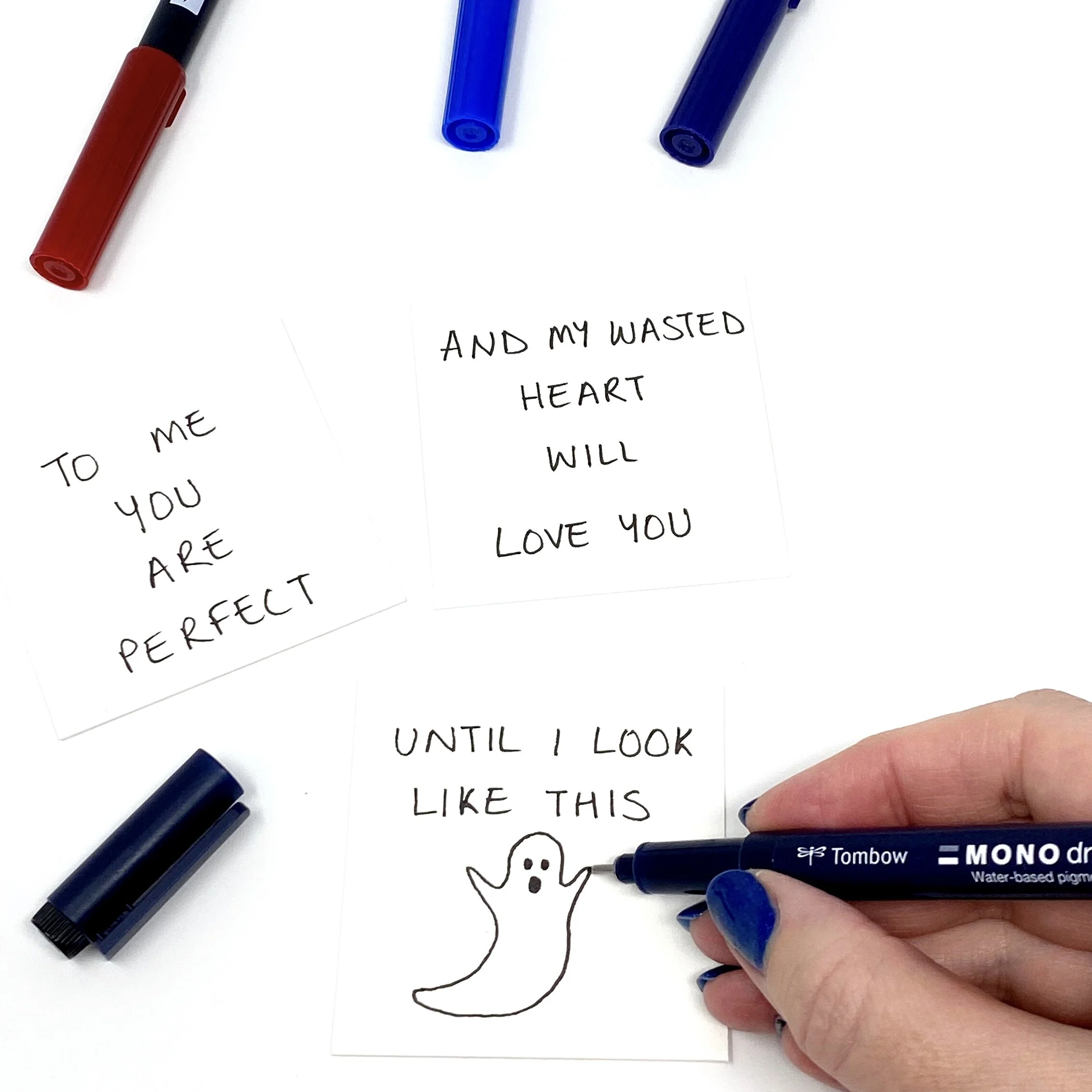 Love Actually Valentine's Card — Brown Paper Bunny Studio