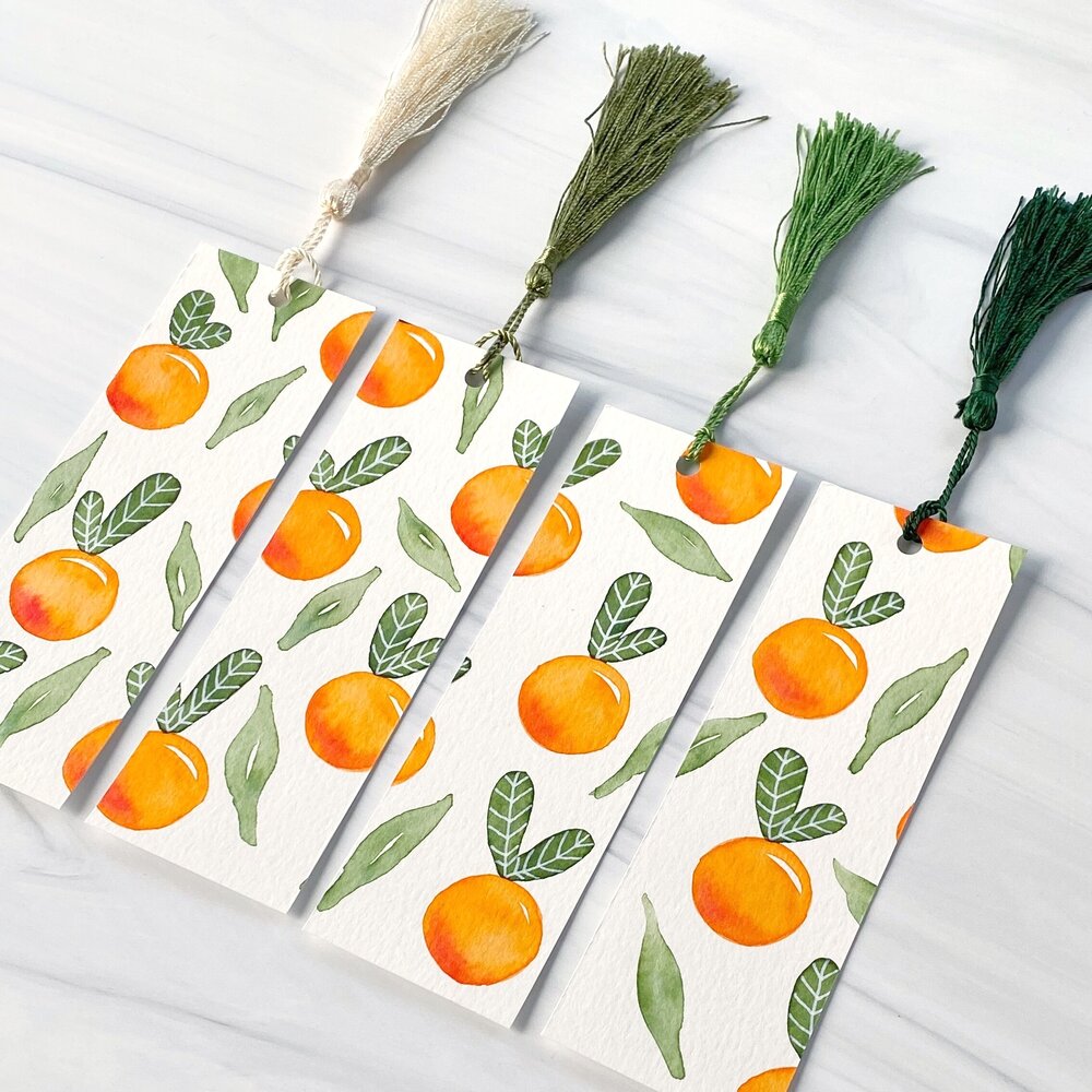 Make Your Own Watercolor Bookmarks — Brown Paper Bunny Studio