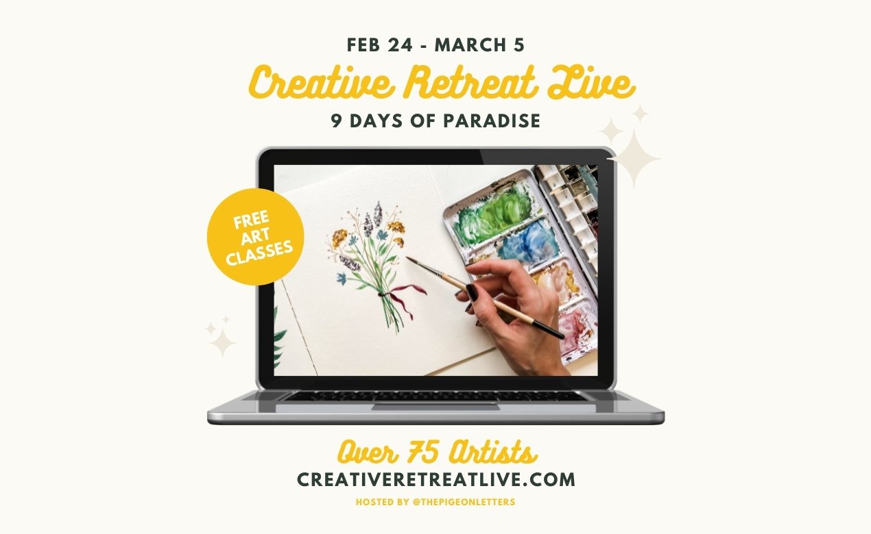 Create Watercolor Flowers Using Markers — Brown Paper Bunny Studio
