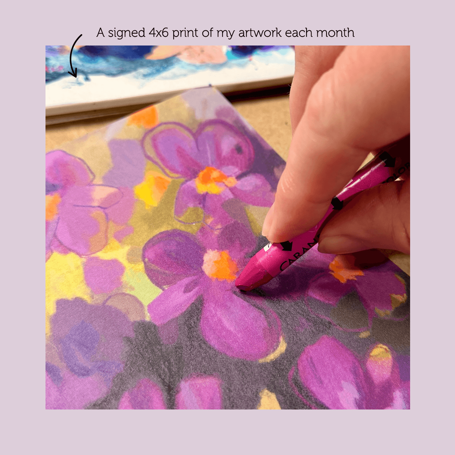 Hoppy Mail Club Original Art