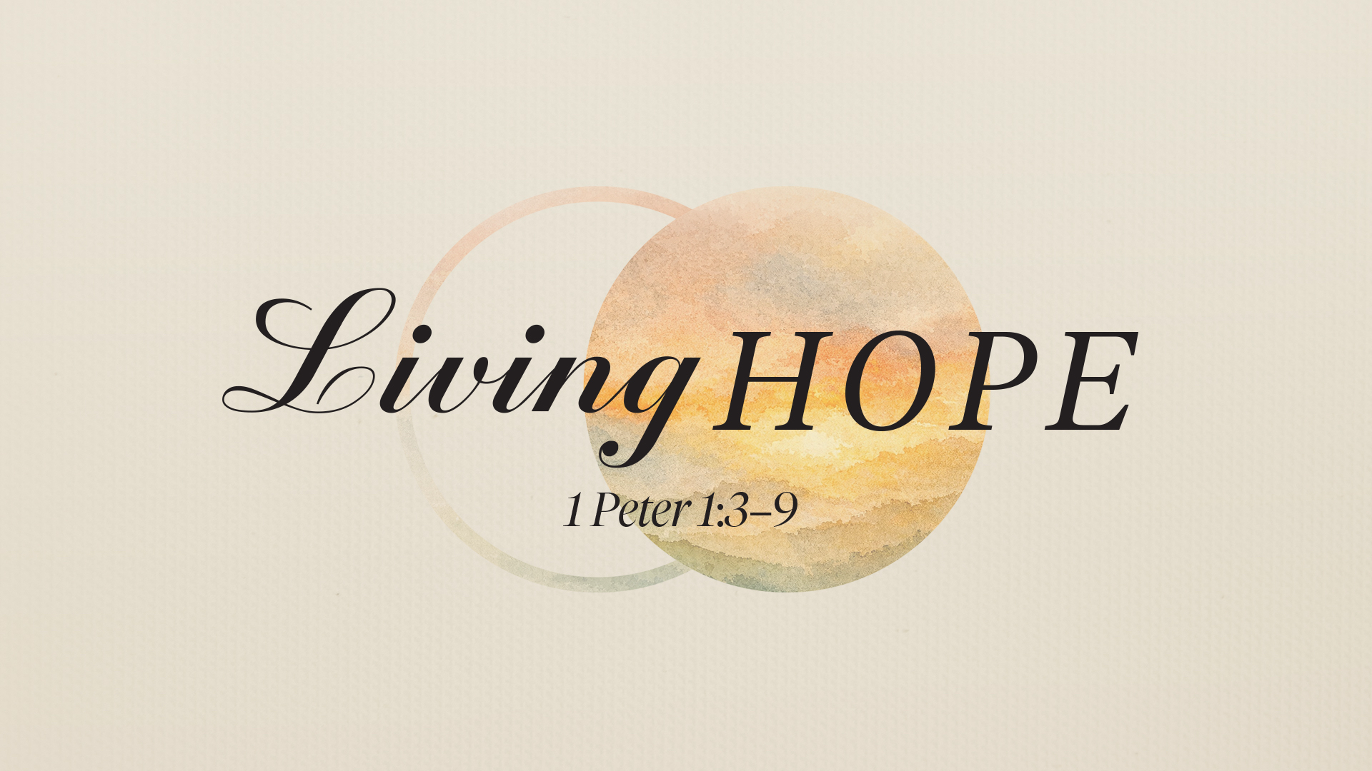Resurrection Sunday - Living Hope