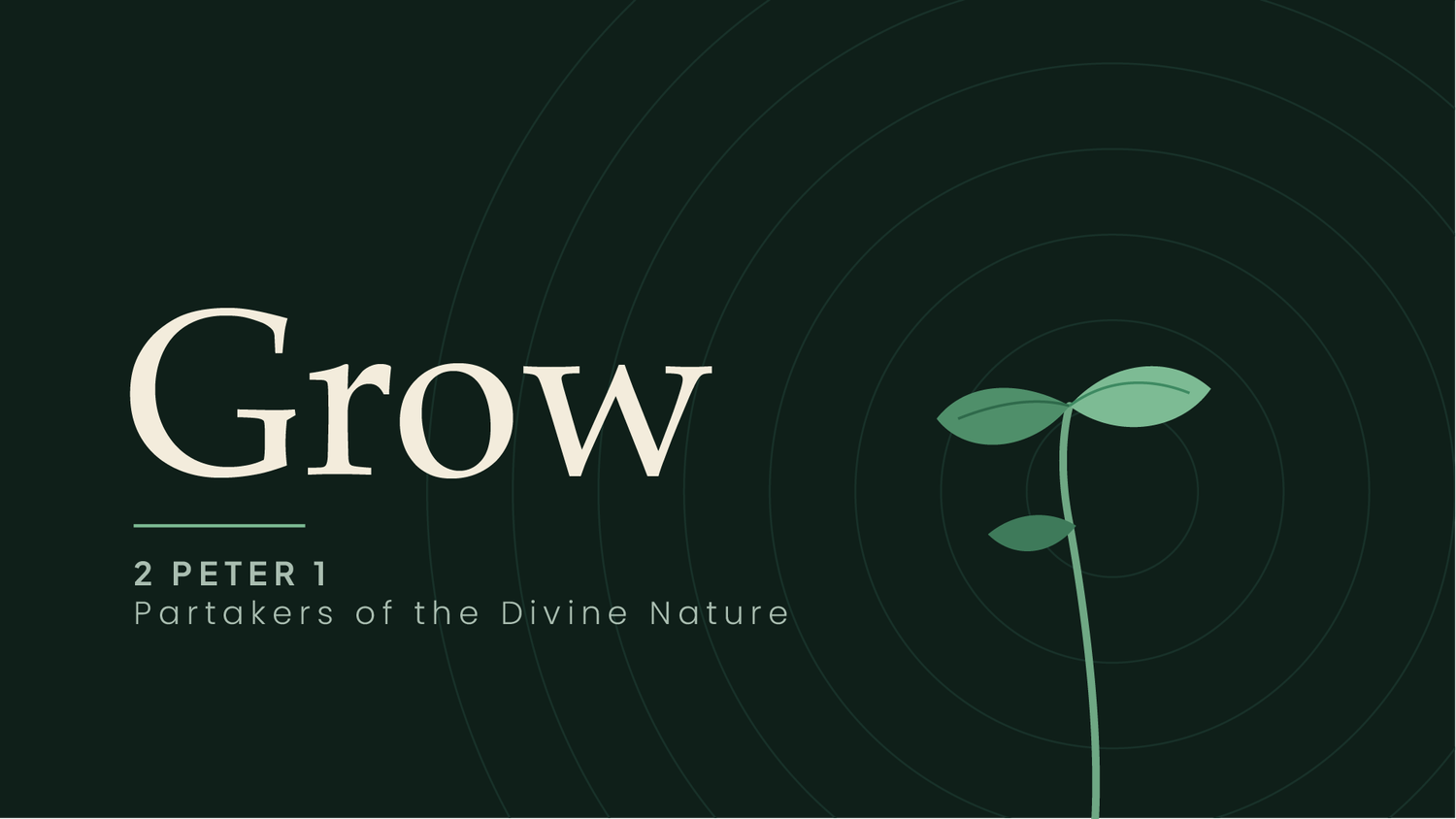 Grow - 2 Peter 3 - When You Wait