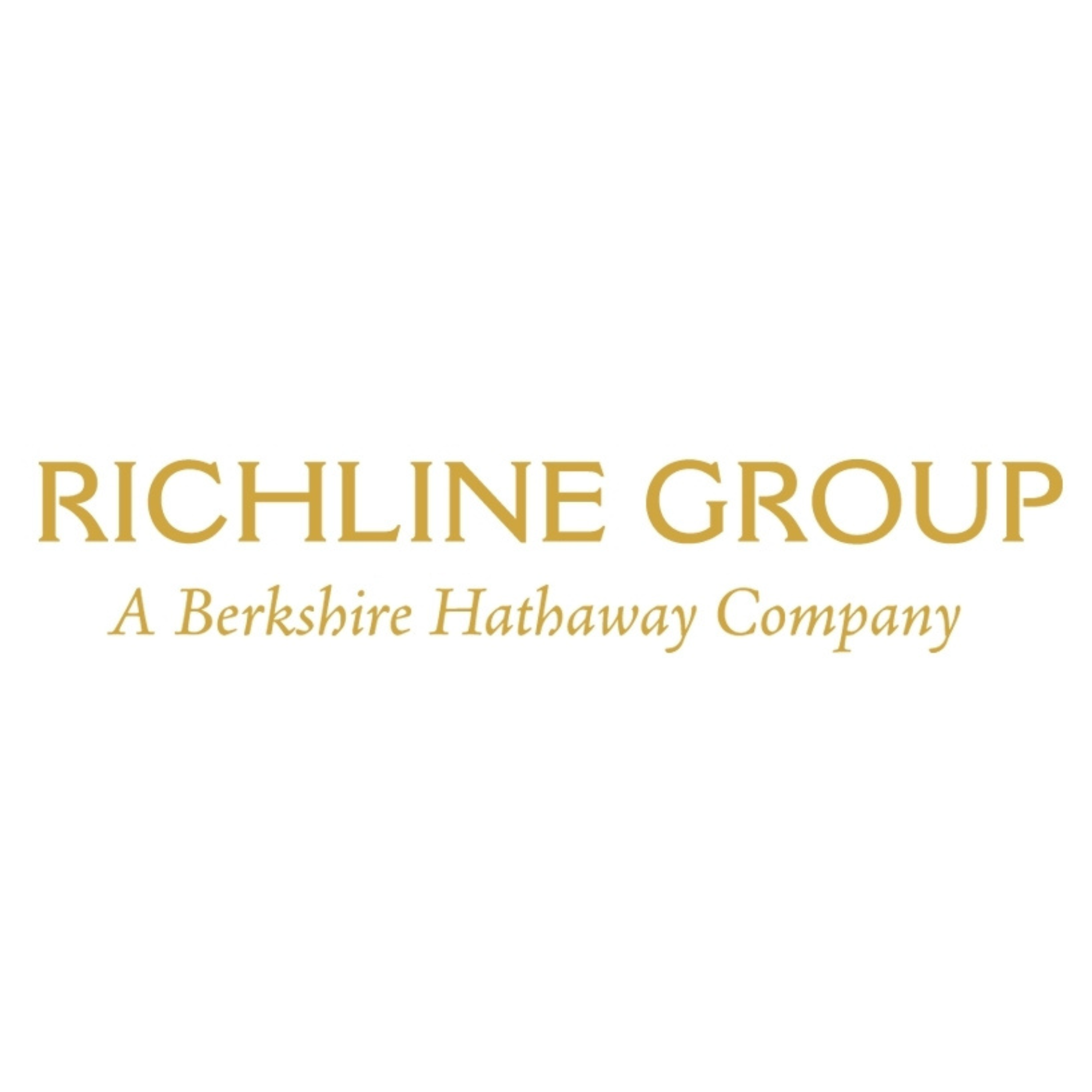Richline Group logo with gold text on a white background