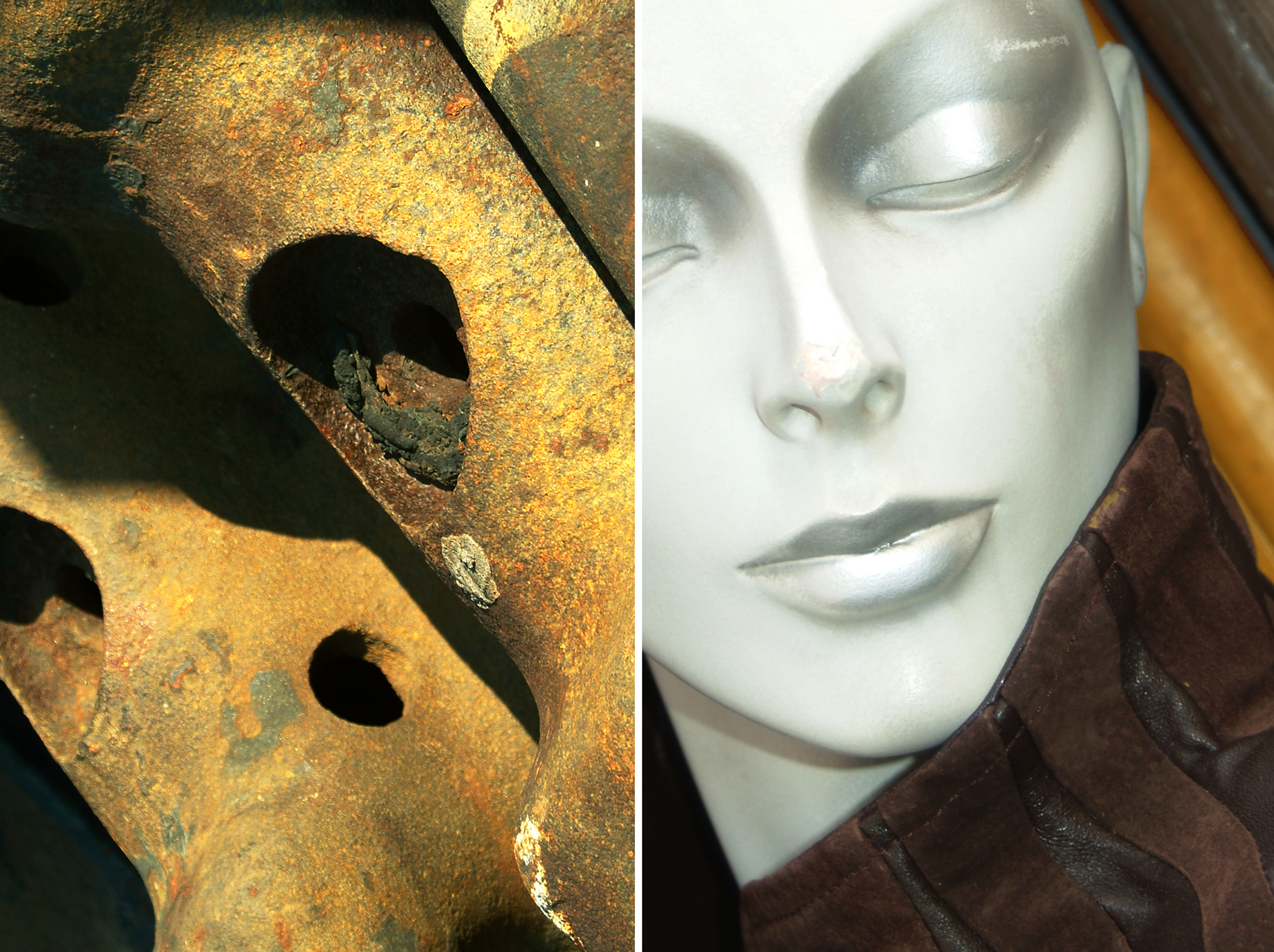 Diptych 27 brown jacket and rusted pipes.jpg