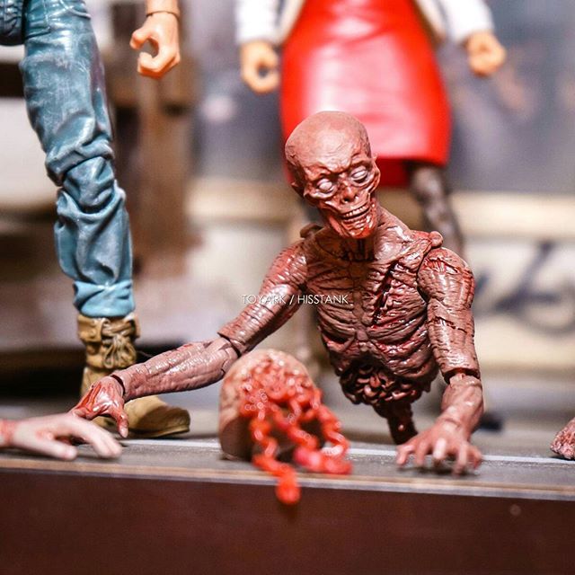 Check out Zombie Lab on Kickstarter. It's in it's last 12 hours. It's a 1:18 scale (4&quot;) action figure line of Survivors vs. Zombies. The sculpts are all by Boss Fight Studios and are compatible with their HACKS line of figures.

http://kck.st/2w