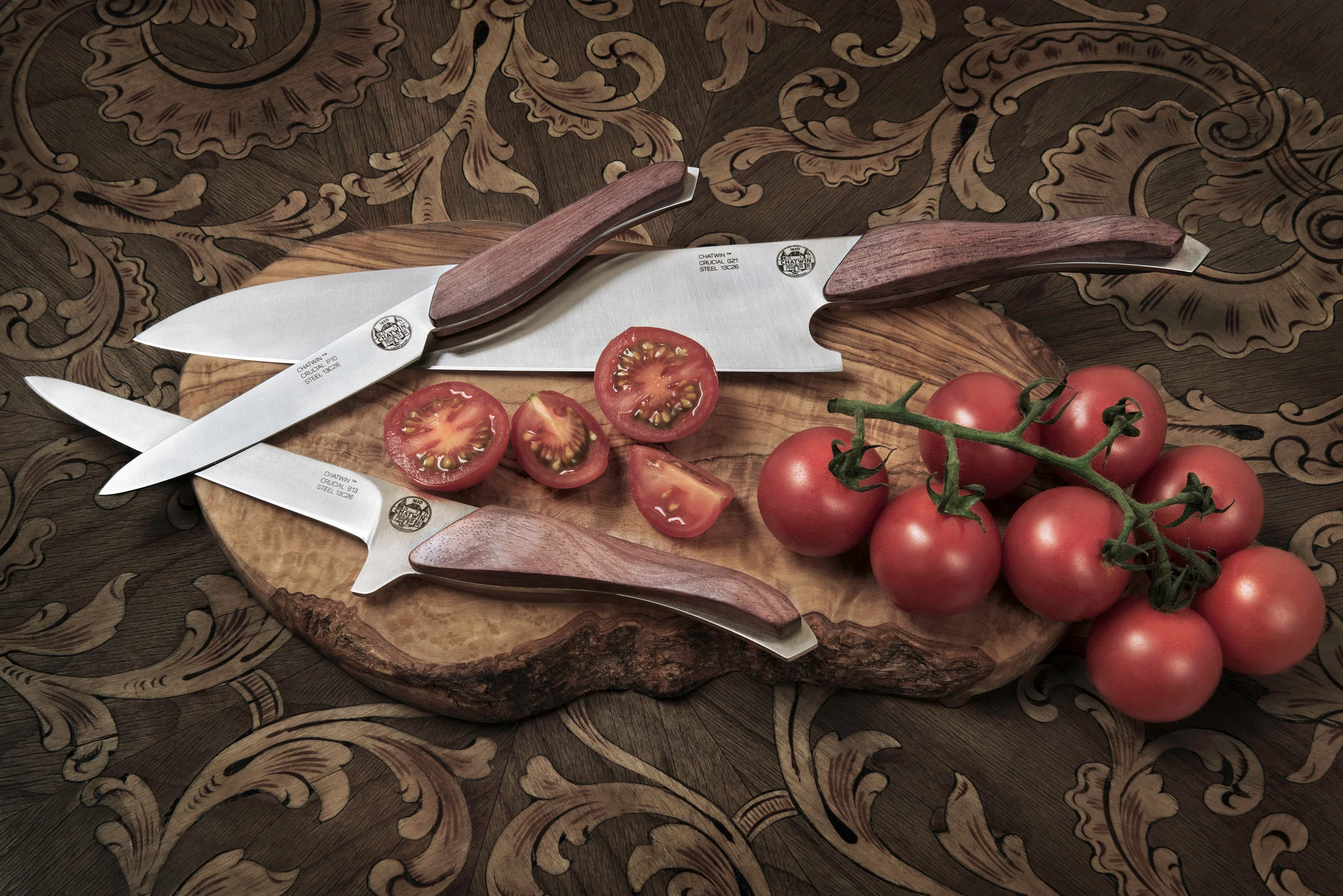 Crucial - heirloom chef knife collection