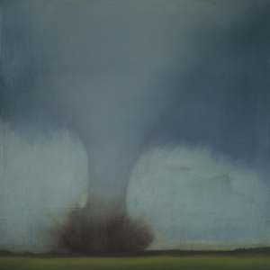FLATLAND 12" x 12" Oil on Birch Available/Studio