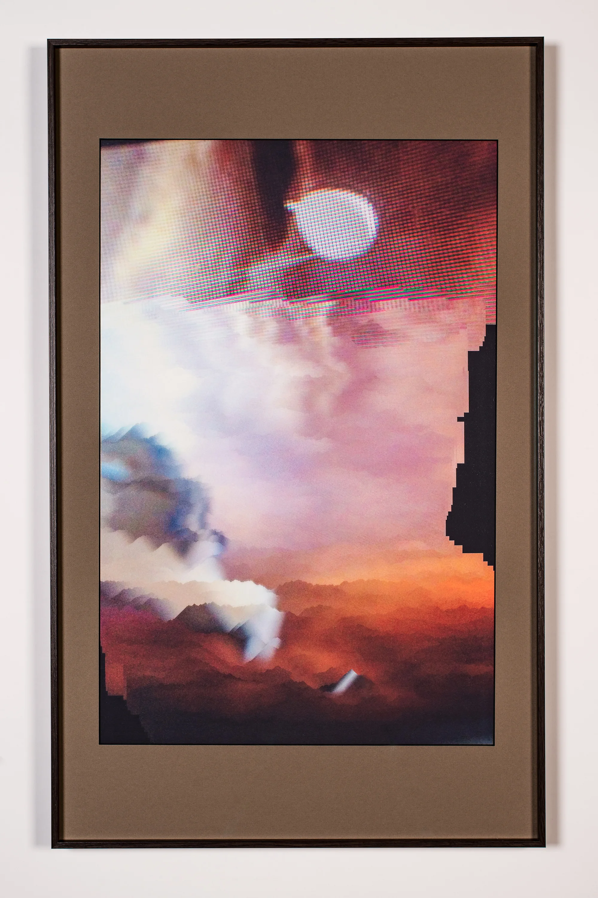 Balloon! 18"/31" Framed Digital Print 2017
