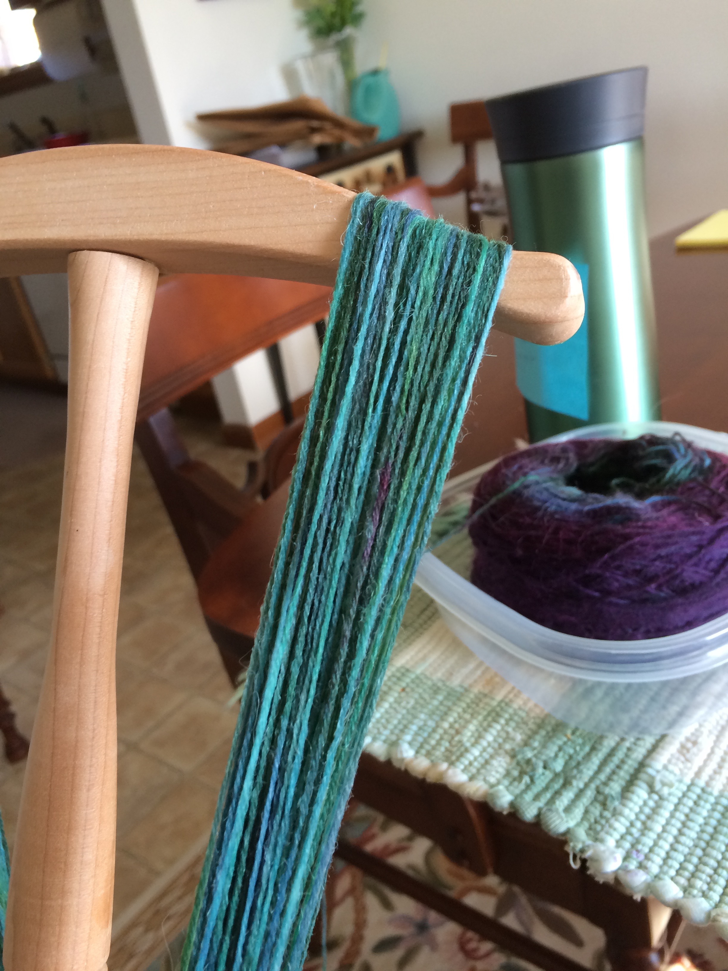 This is the center of the cake. Love the color!