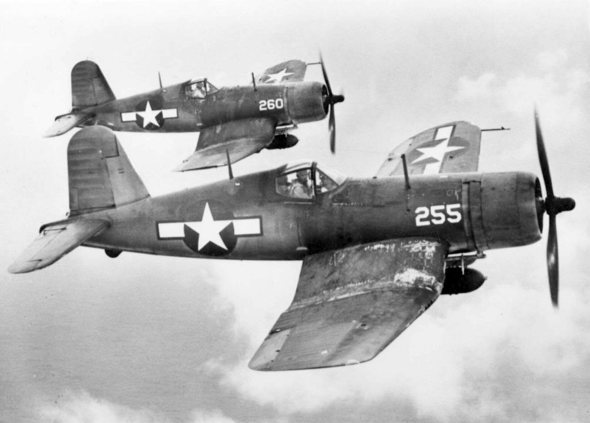 Vought-F4U-1A-Corsair-VMF-224-White-255-and-260-carring-1000-pound-bombs-1944-01.jpg