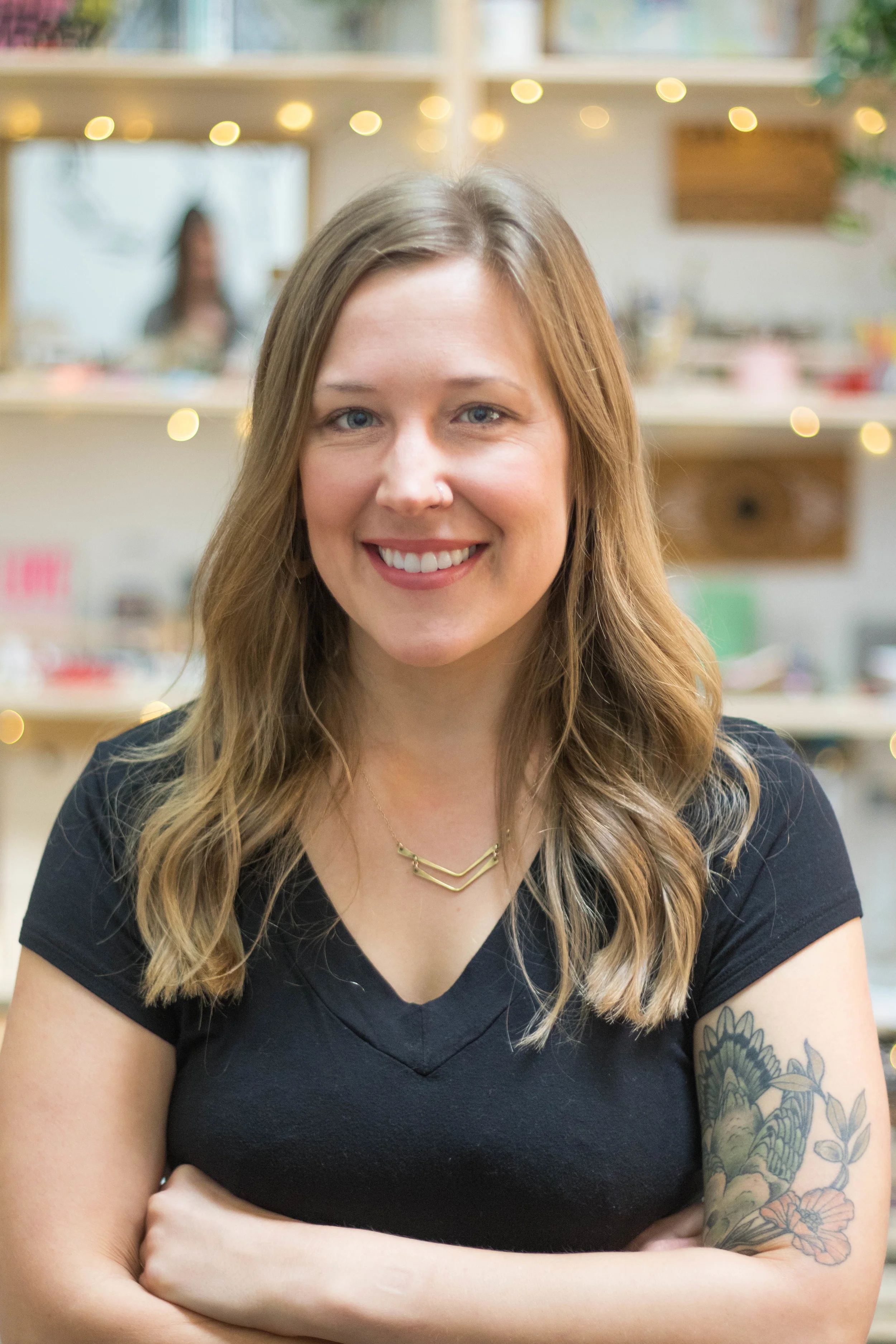 LYDIA RHYNE Brass Button Events • DIY Workshops & Team Building As a 22-year old, Lydia was gifted a used Singer sewing machine. 10 years, many patterns and countless YouTube videos later, Lydia is very excited to share her knowledge of sewing and making with the Klum House community while continuing to learn from all the inspiring makers around her. She also loves exploring Portland's great restaurants, endless trails and swimming holes with her sweet dog Osa. Lydia is our events coordinator, teaches our garment sewing classes & DIY workshops, and works in our collaborative sewing studio making leather goods. Q & A with Lydia!
