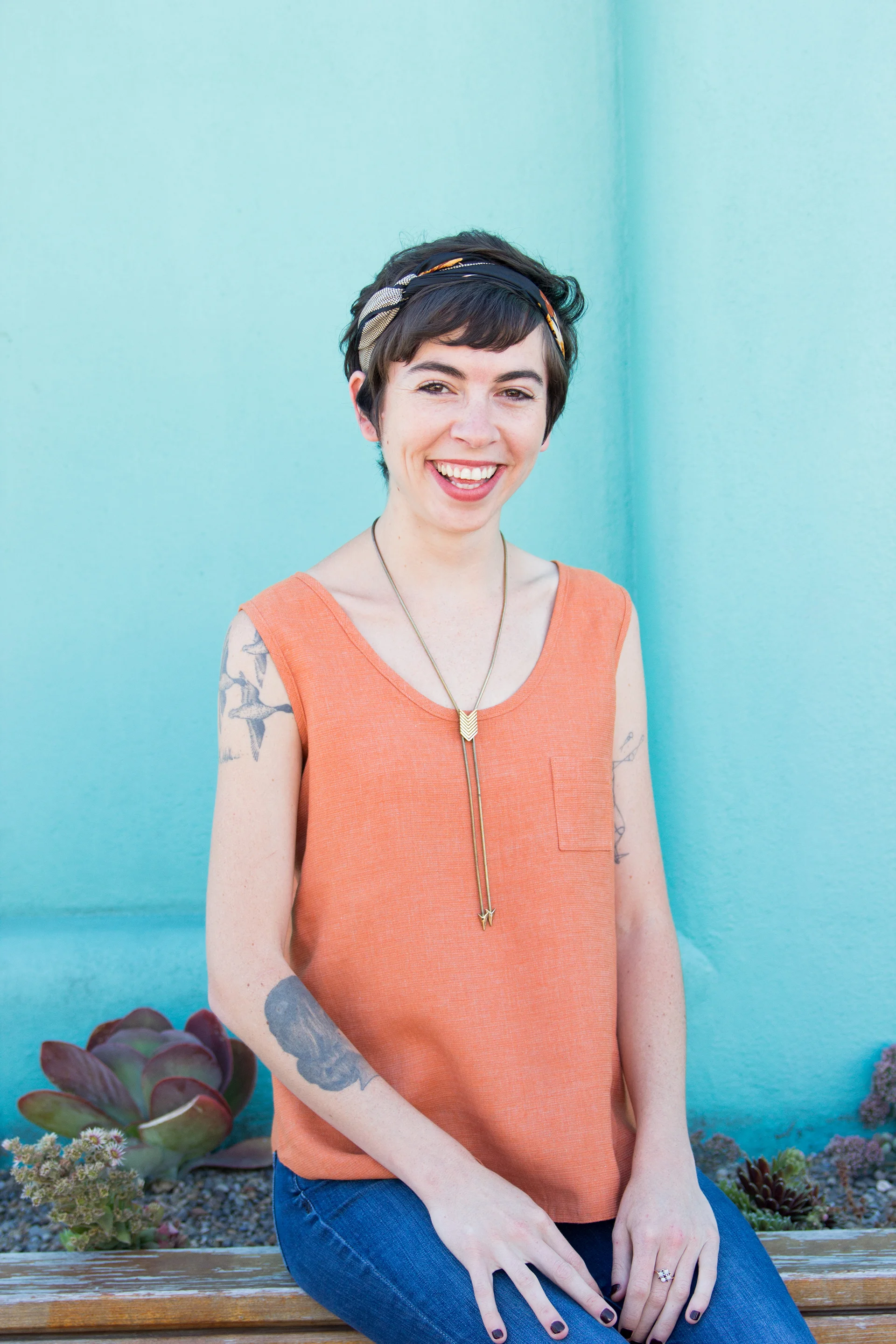 KATIE WHITTLE Maker & Shaker • Sewist • Pattern Maker • Educator Katie is a professional sewing writer, educator & pattern-maker based in Portland, OR. She loves making things, eating avocados, and drinking coffee way too late at night. Katie teaches our intermediate garment sewing workshops, tech edits our patterns & reps our bag pattern line.