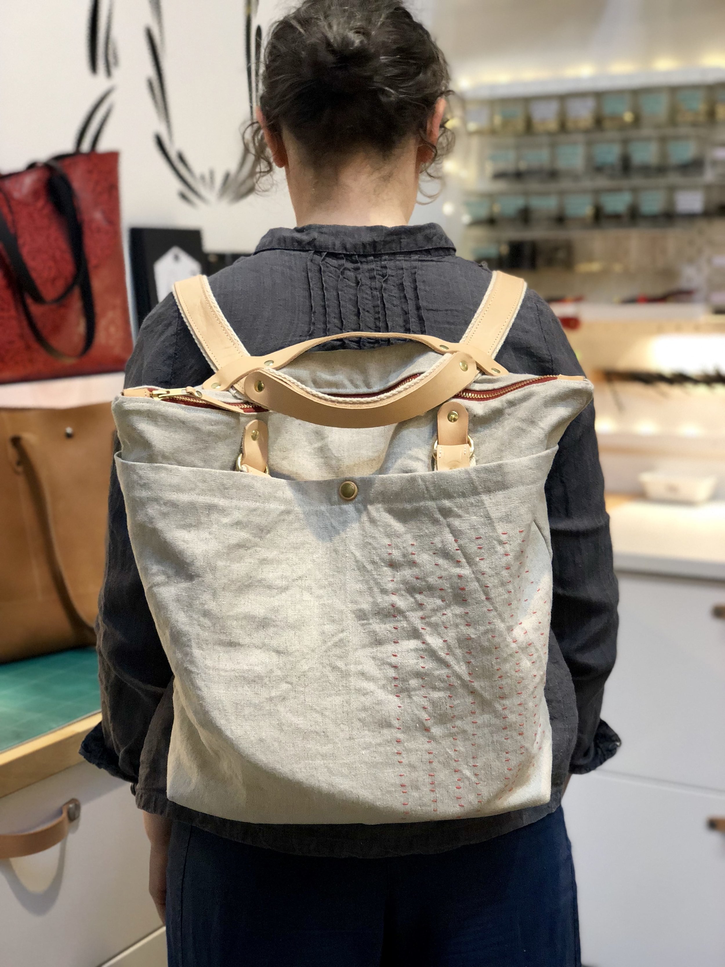 Custom Maywood with Sashiko Stitching
