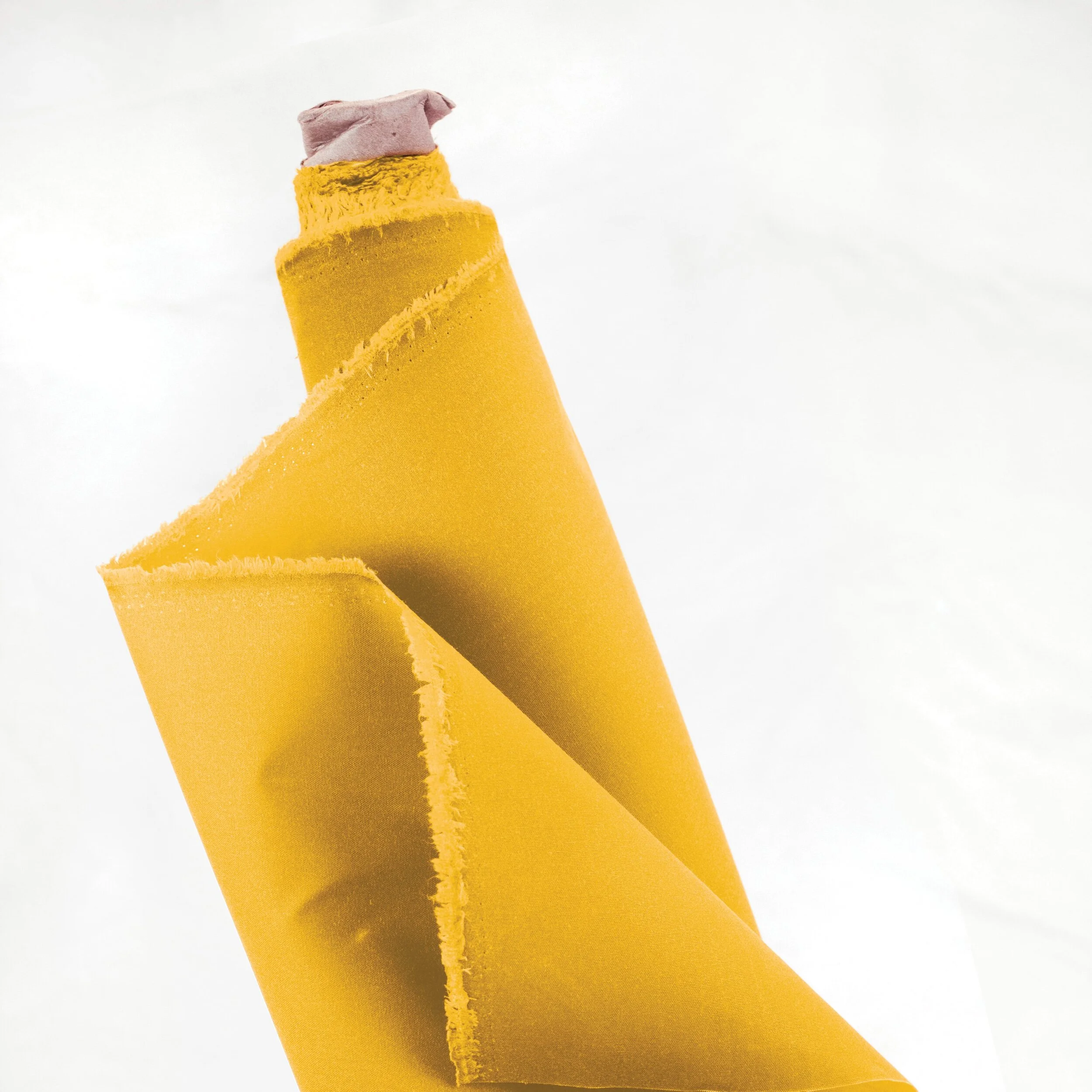 Marigold Waxed Canvas Yardage — Klum House