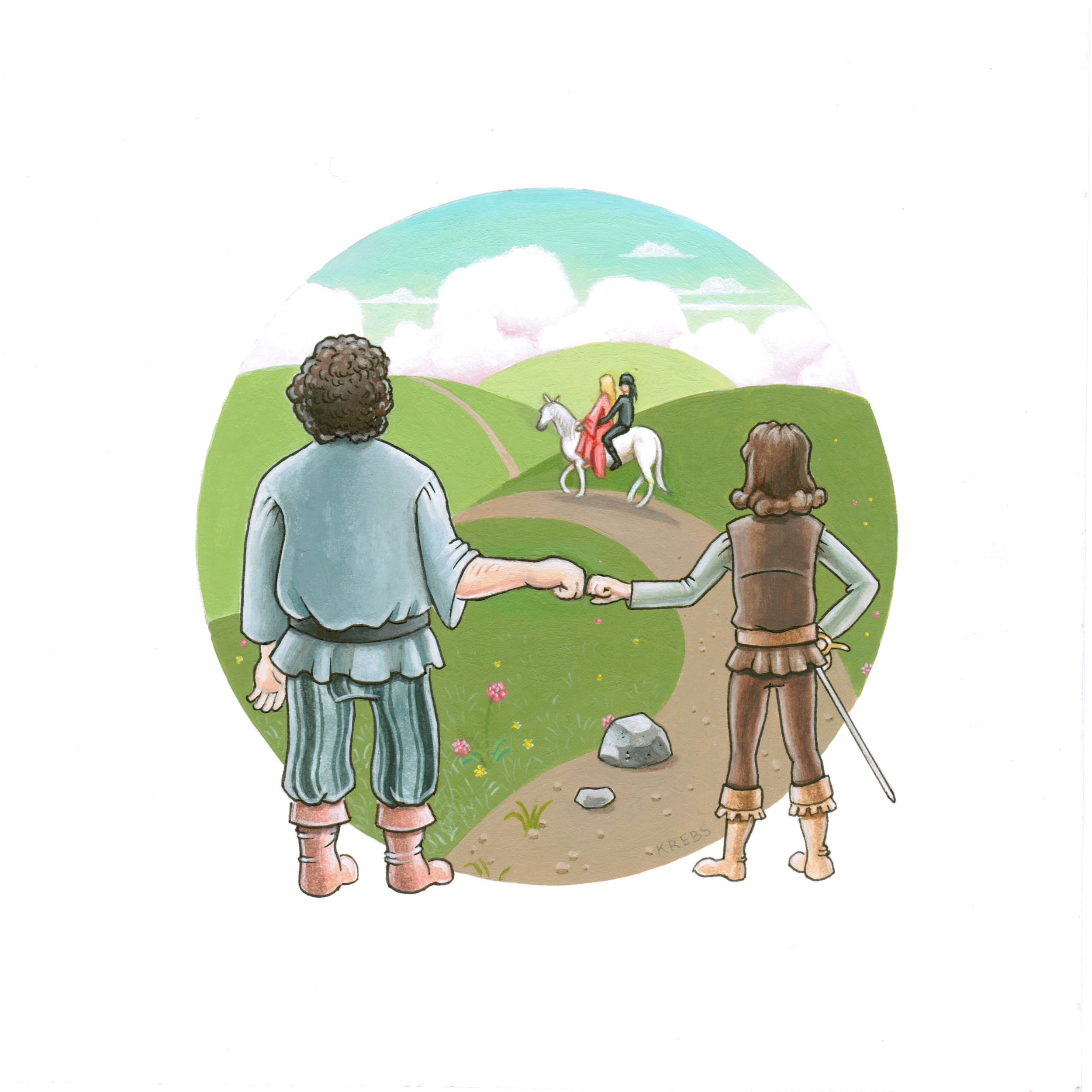 BFF's: Inigo and Fezzik