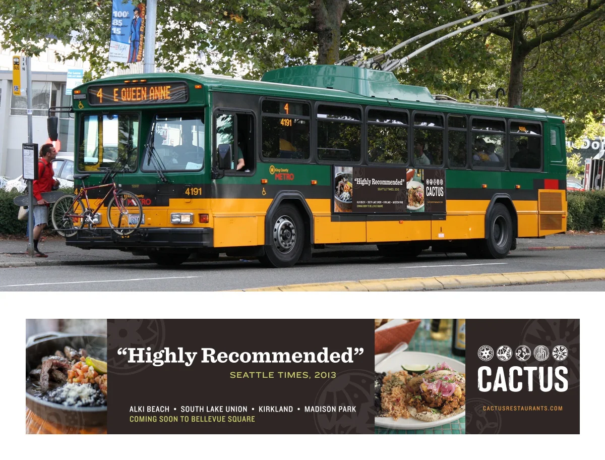 Bus Board Advertising