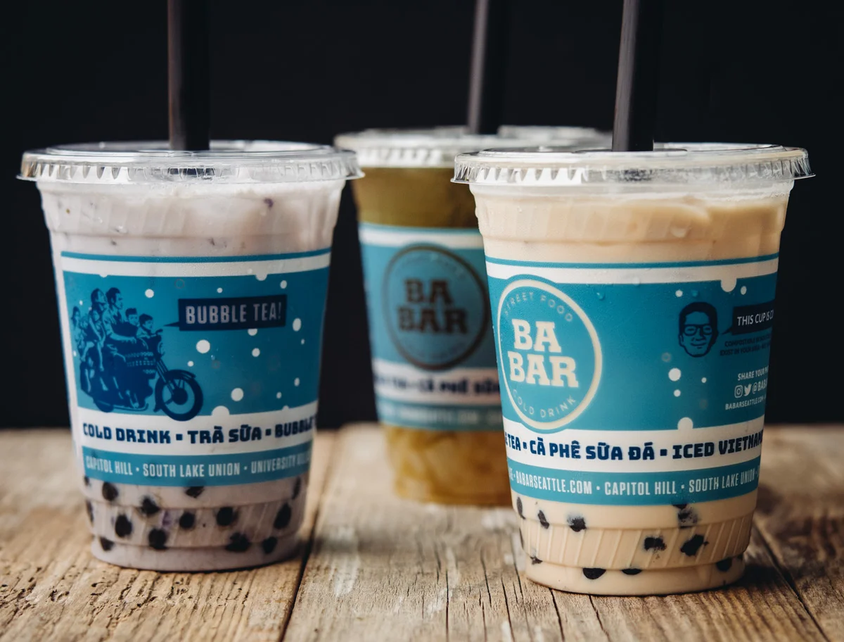 Bubble Tea Cups