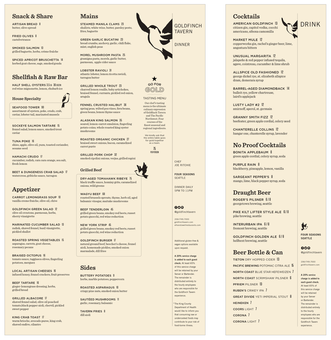 Menus