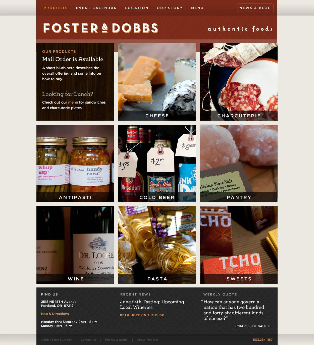 Foster &amp; Dobbs Website