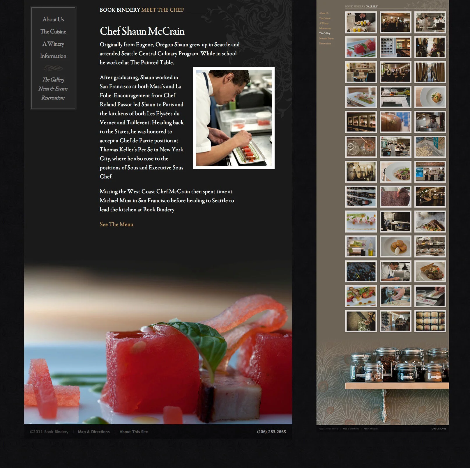 Book Bindery Website