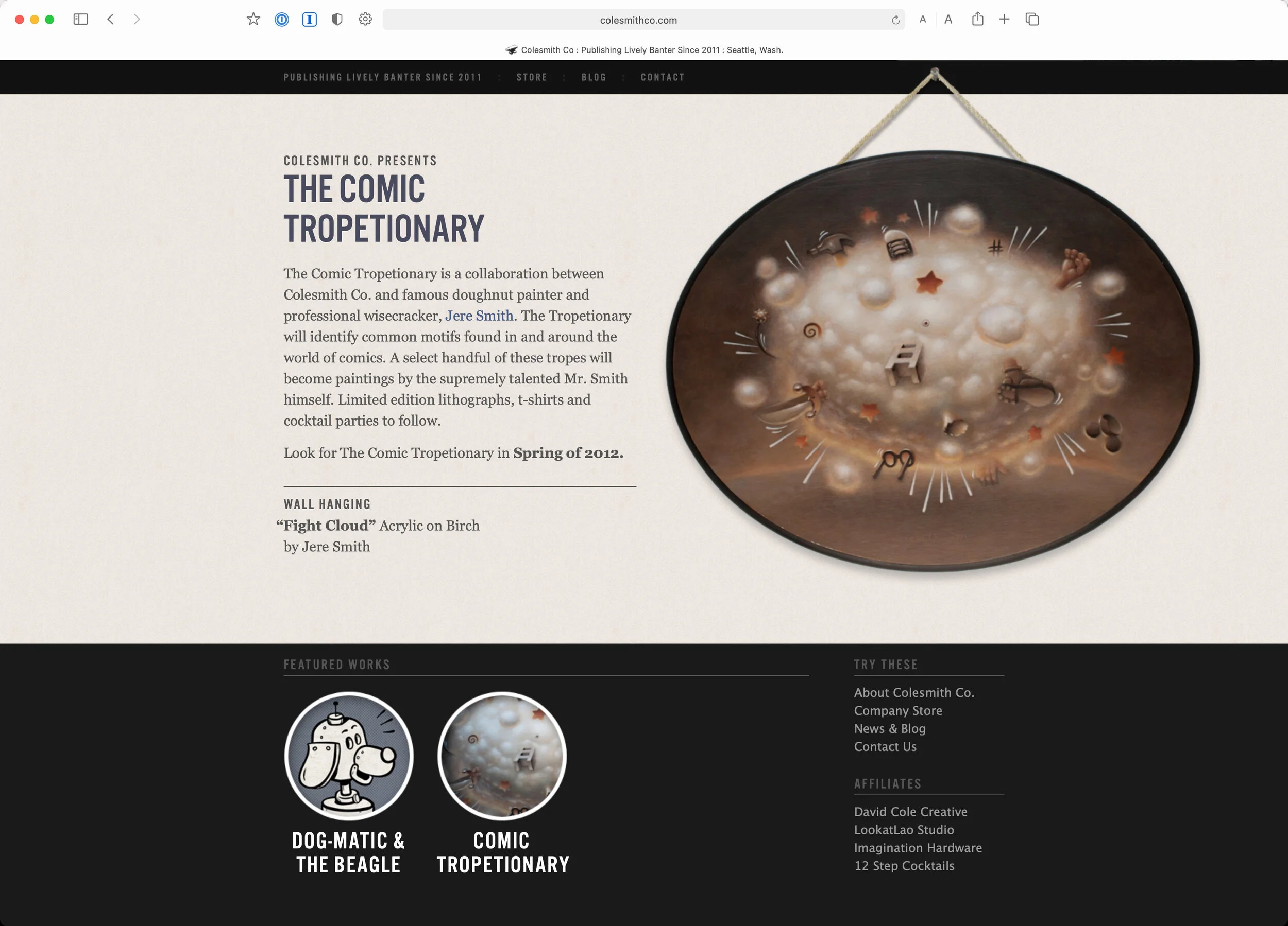 Featured artist Jere “Dutch” Smith