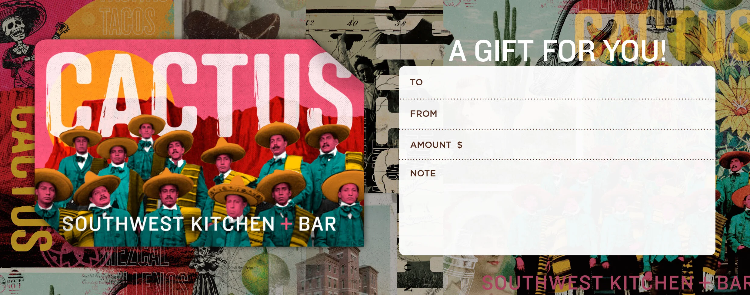 Gift Card and Holder