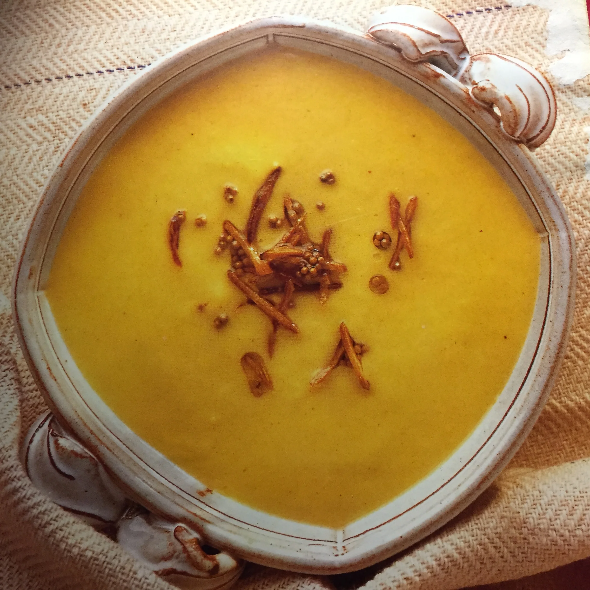 Special Thanksgiving Recipe:  Spiced Parsnip Soup!