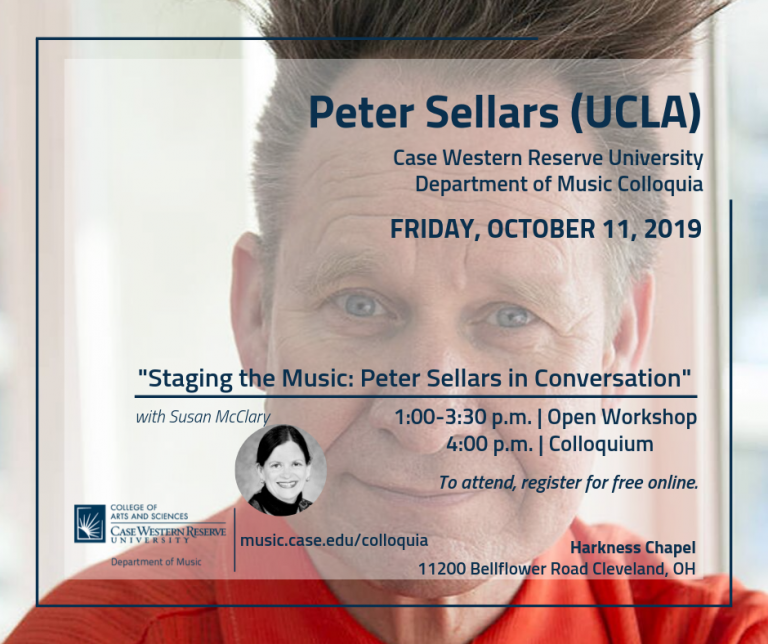 Masterclass with Peter Sellars