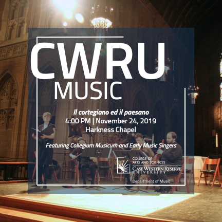 Soloist in "Early Music for Fall (or) Il cortegiano ed il paesano”