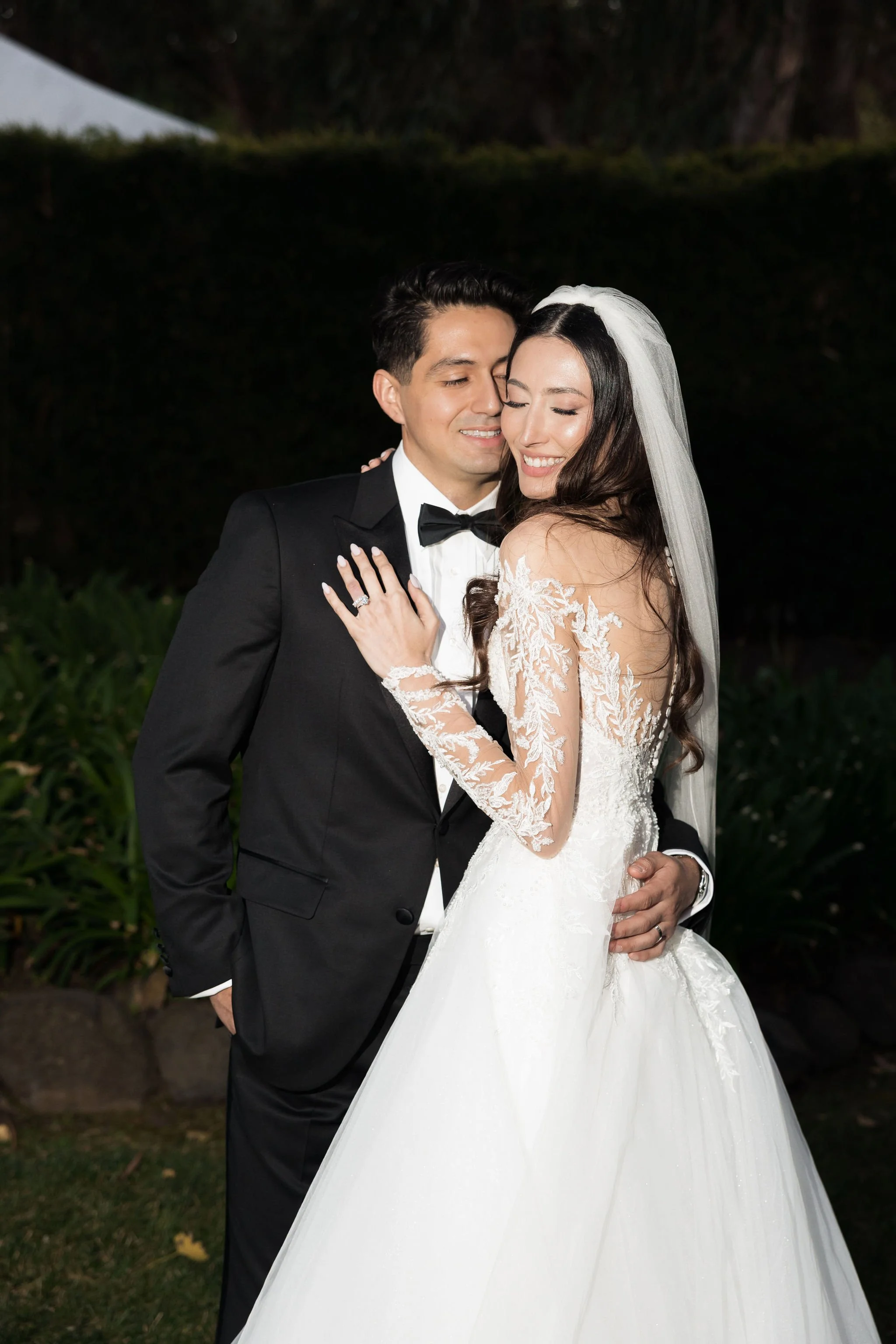 Romantic couple portrait at Cline Family Cellars Napa California — Sacramento Wedding Photographer