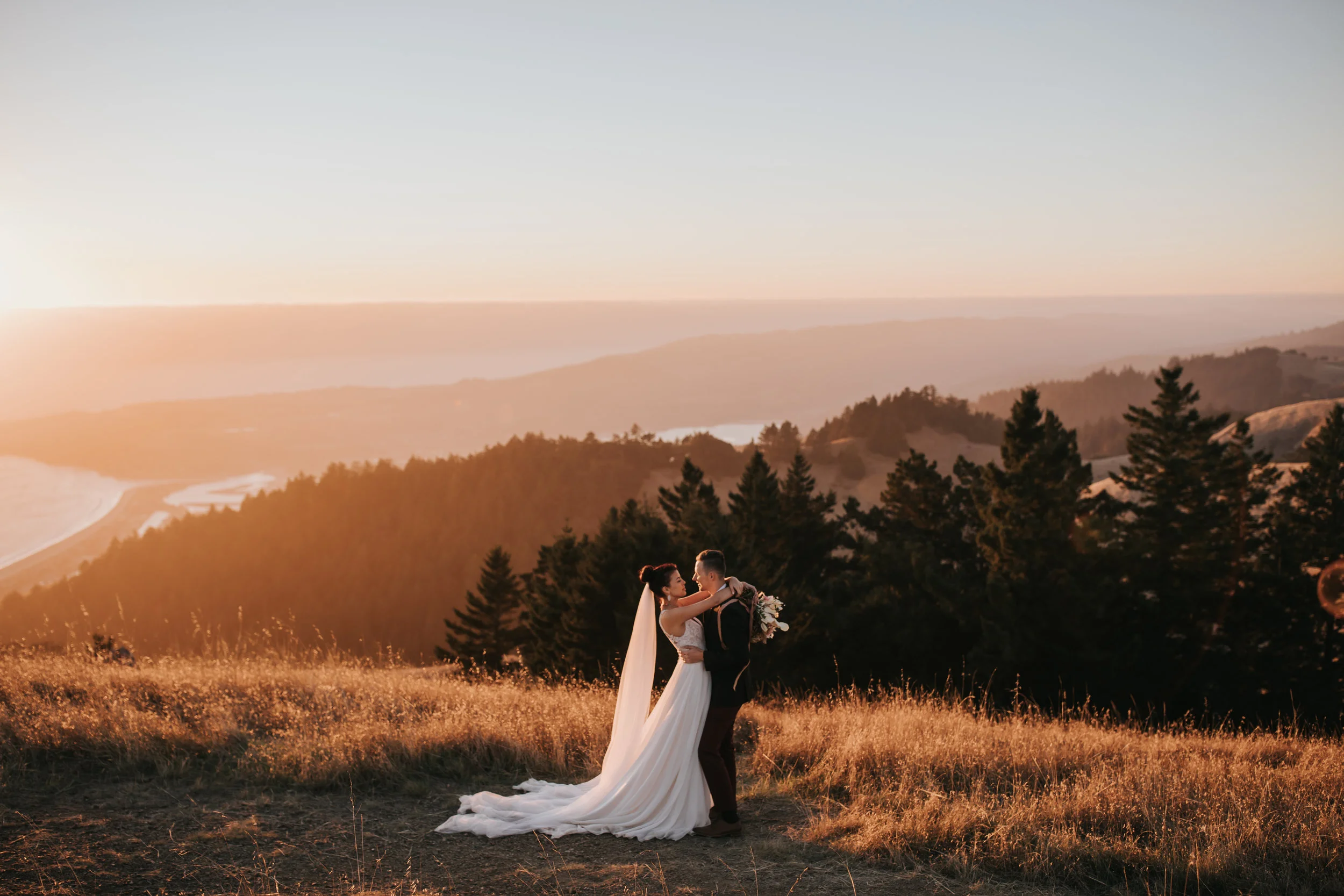 Bay Area Bridal Session / Mt Tam, CA