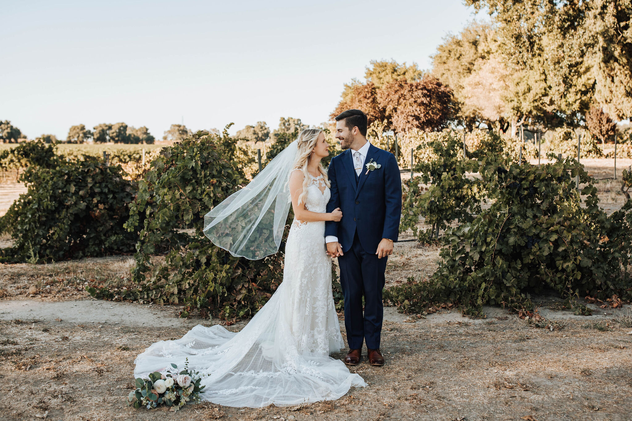 Sunset Perfect Barn Wedding / Clarksburg, CA 