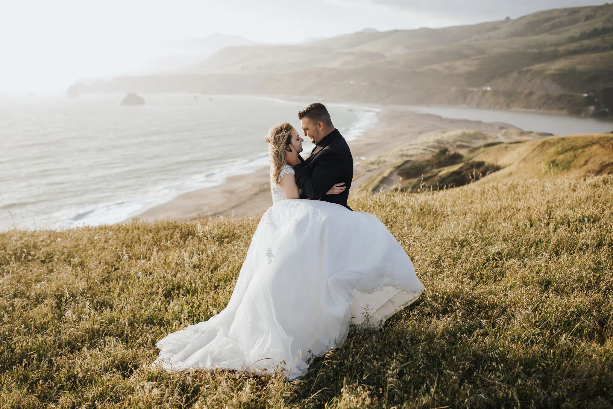 Gloomy coast Wedding session / Jenny, CA