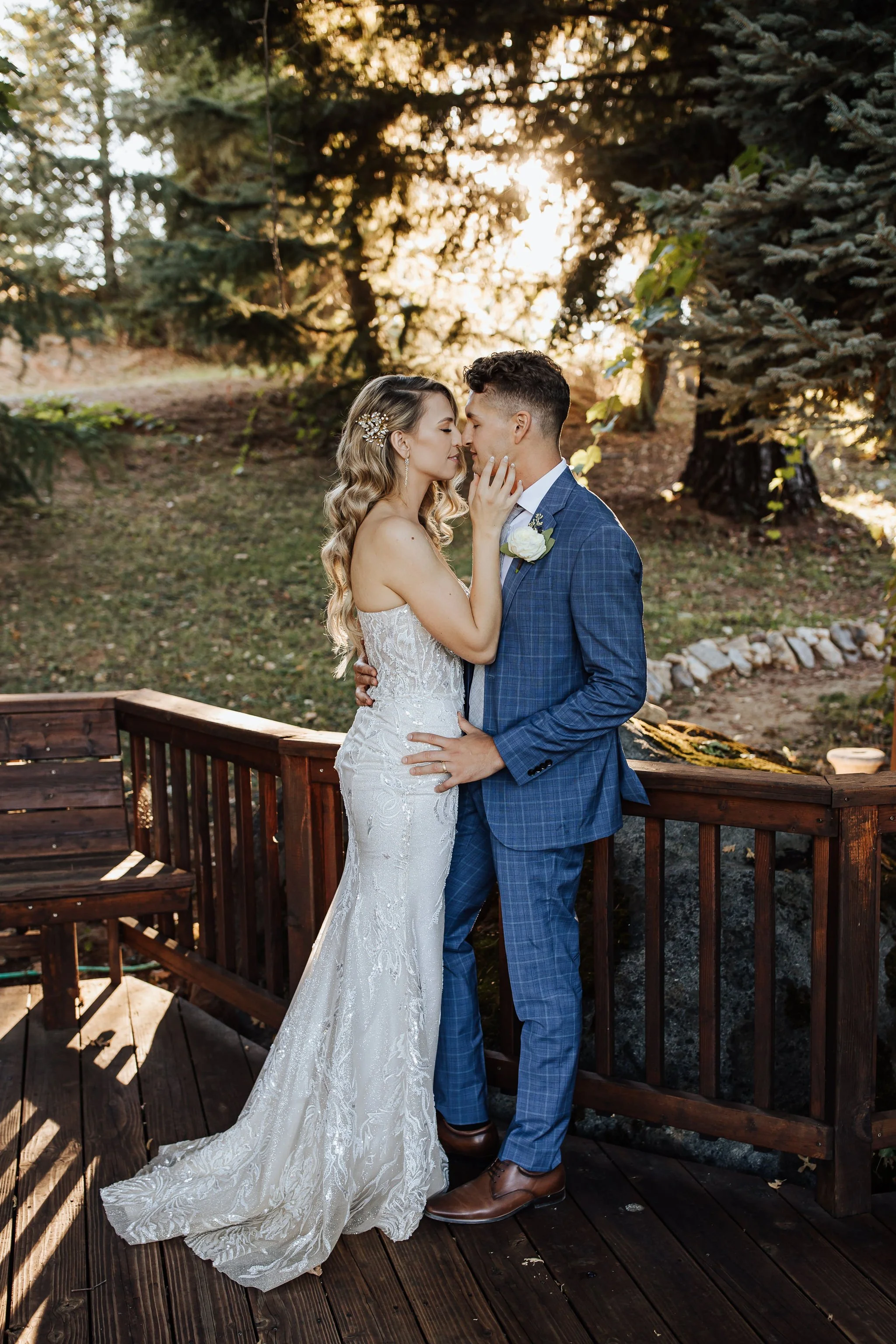 High Sierra Iris Gardens Wedding / Placerville, CA Wedding 