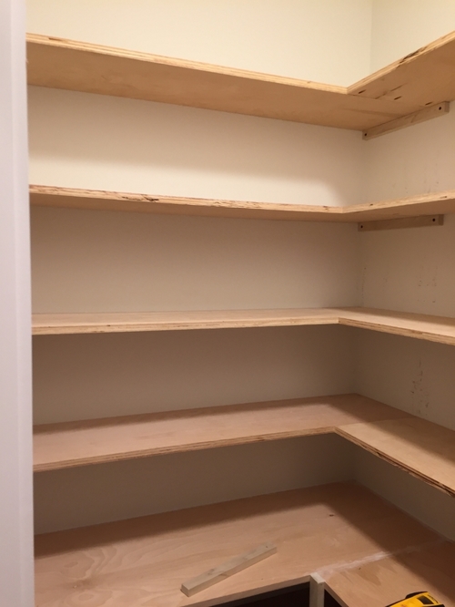 How To Build A Custom Pantry Philip, Diy Corner Pantry Shelves
