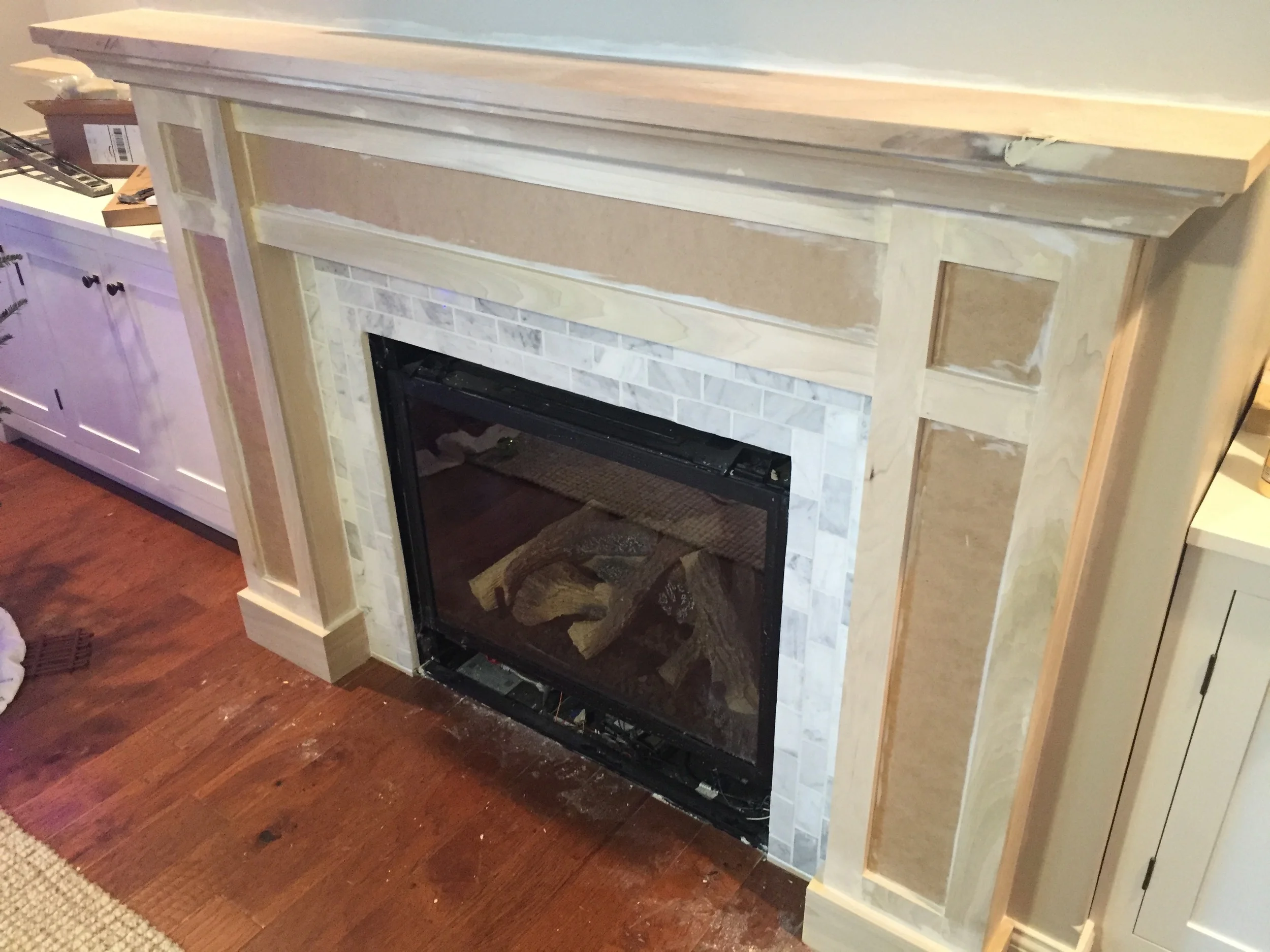 How To Build A Shaker Fireplace Mantel And Surround Woodworking