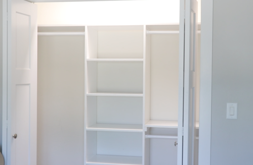 How To Build A Custom Closet For 100, How To Build Shelves In A Closet